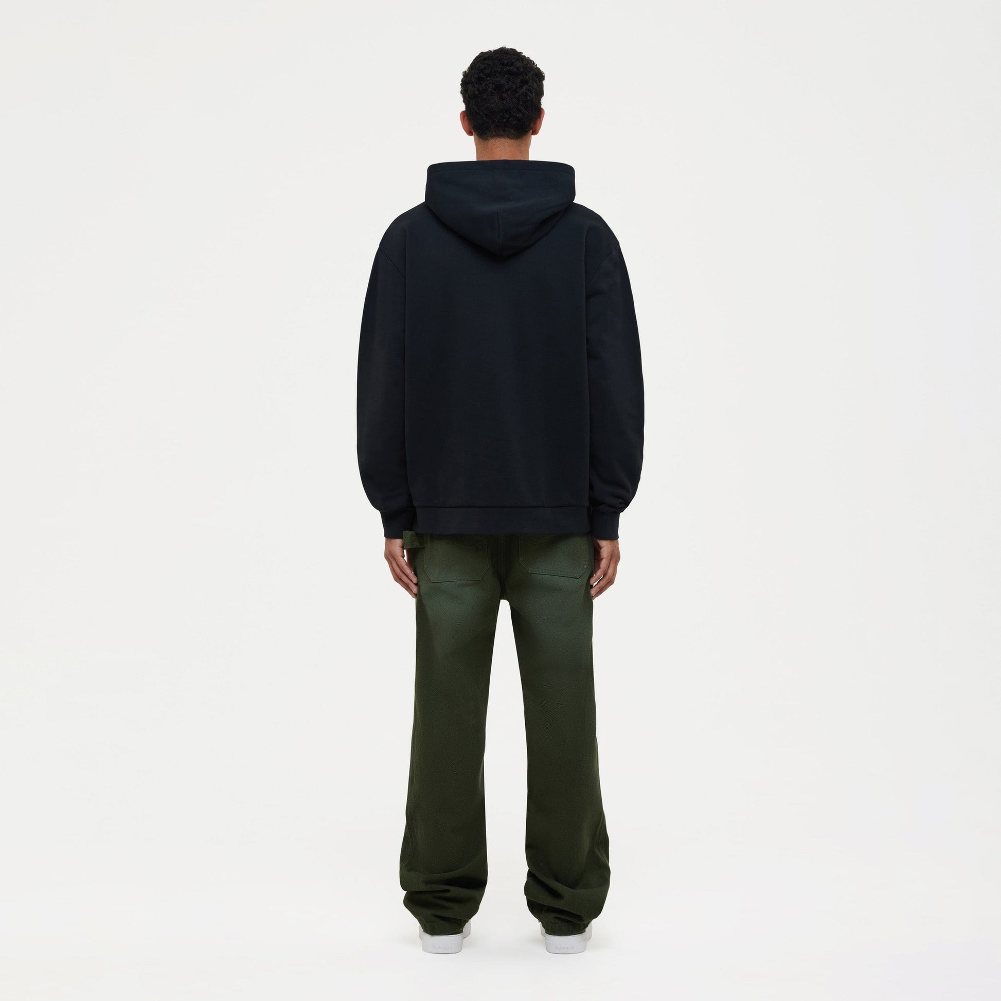 Denim Worker Pants Olive