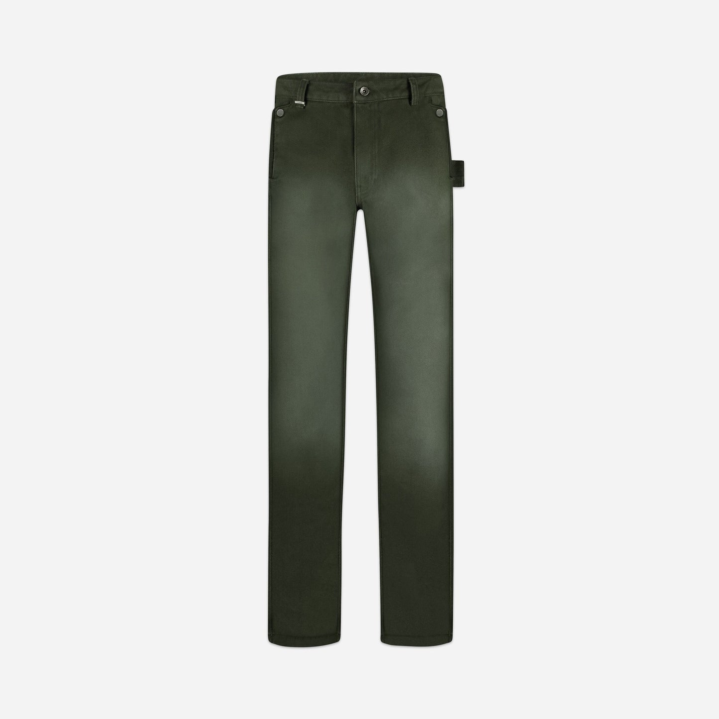 Denim Worker Pants Olive