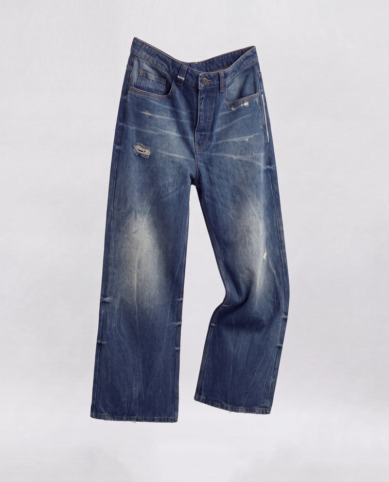 Relaxed Jeans | Aged Indigo