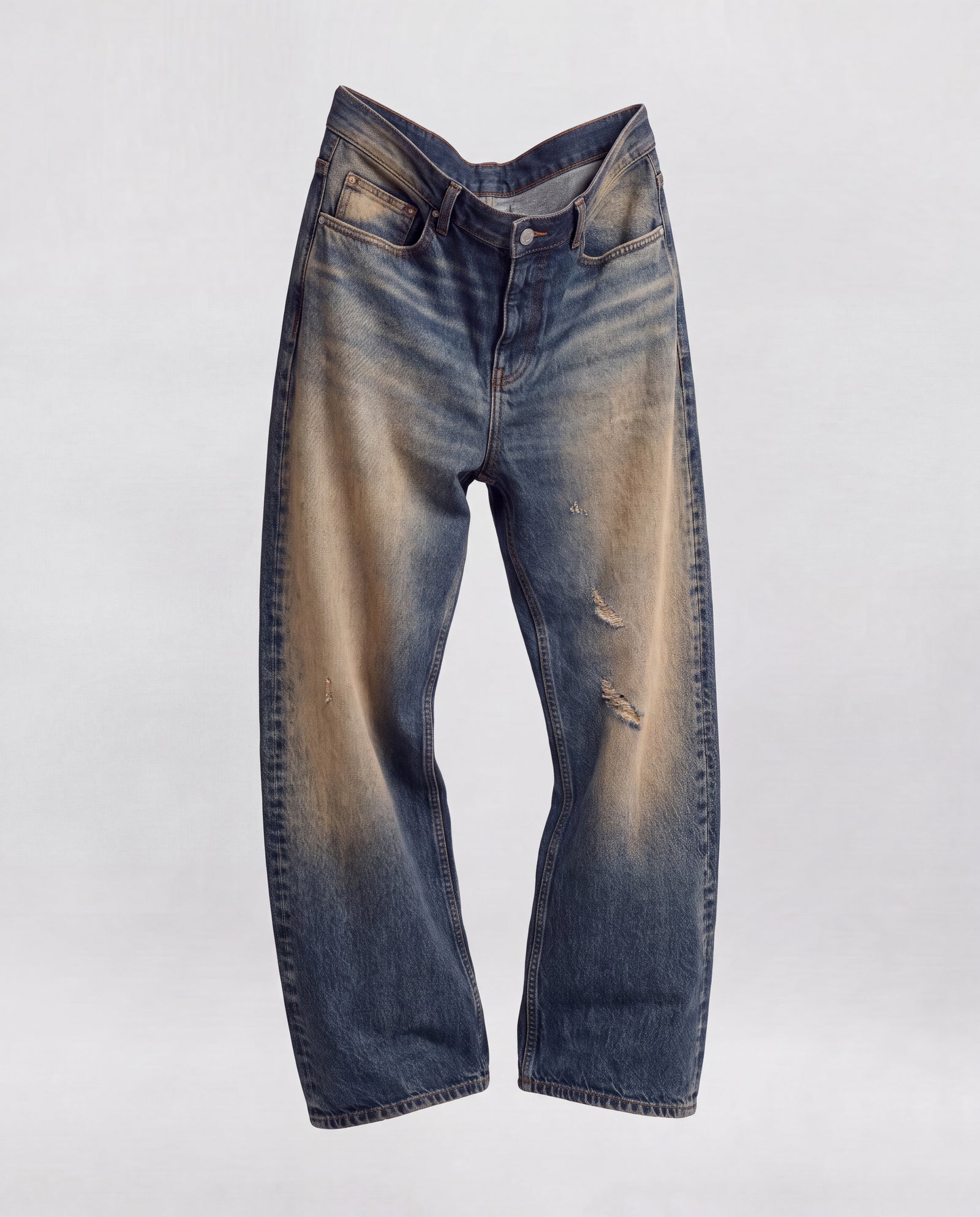 Relaxed Jeans | Faded Washed