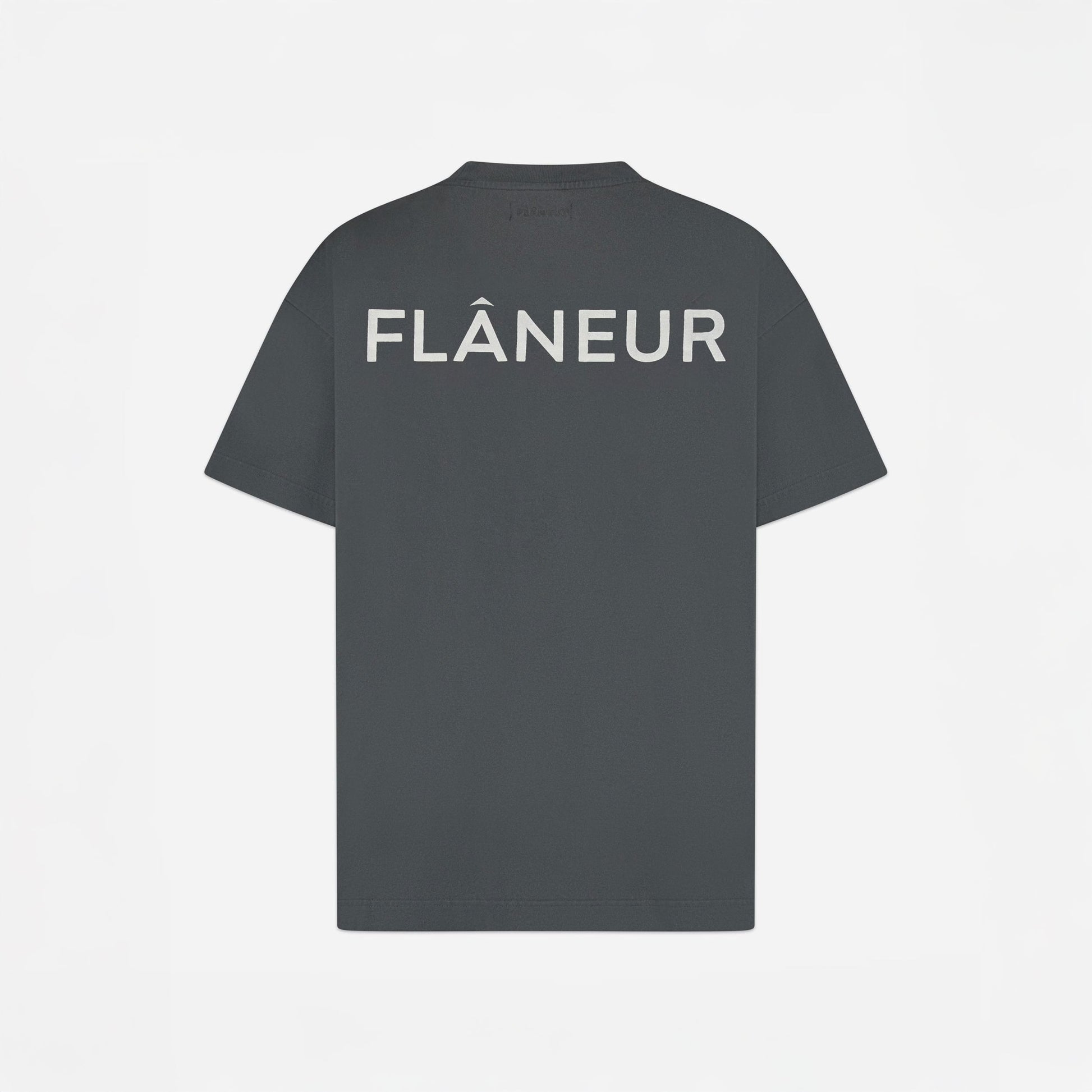 Double Logo Washed T-Shirt | Black