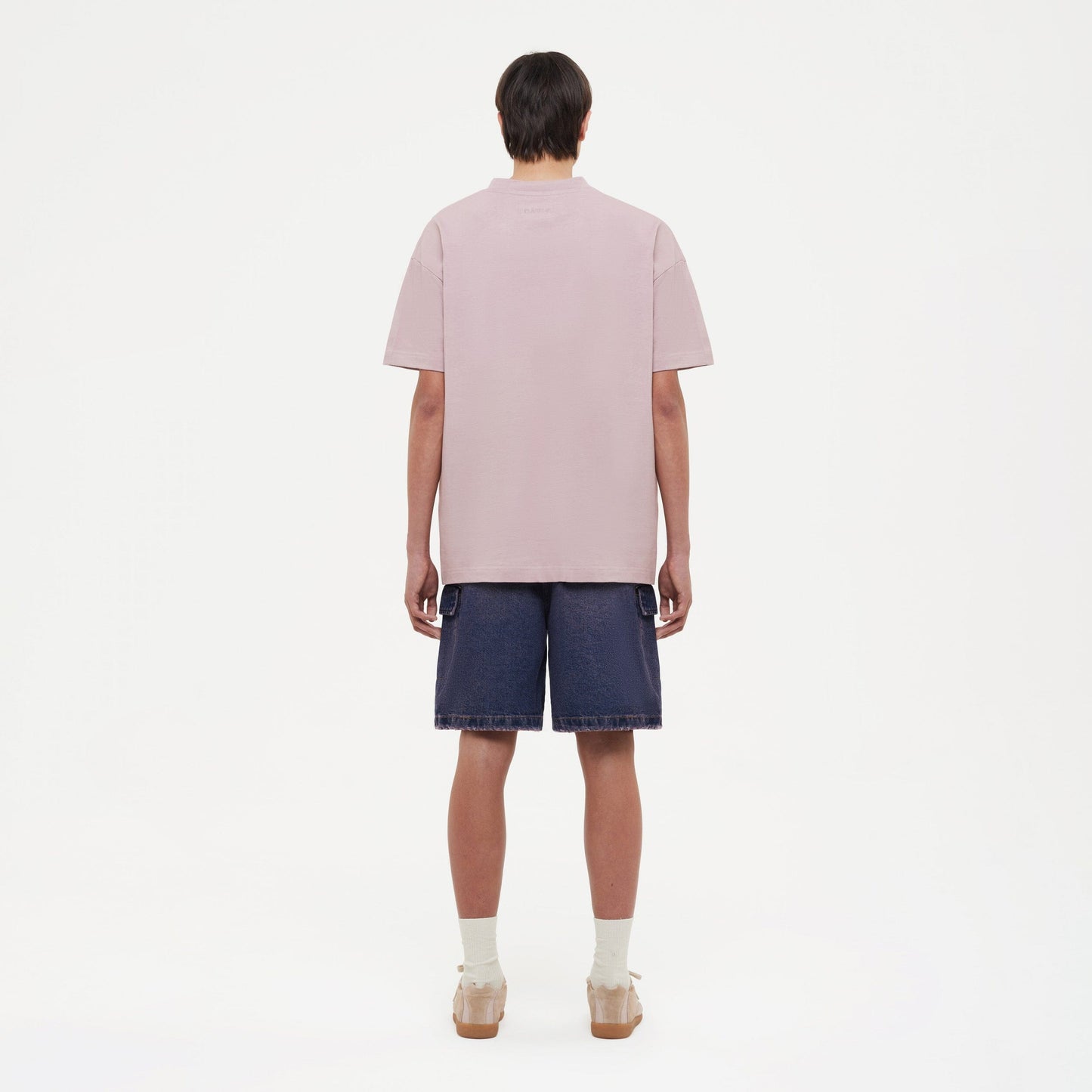 Embossed Logo T-Shirt Mauve