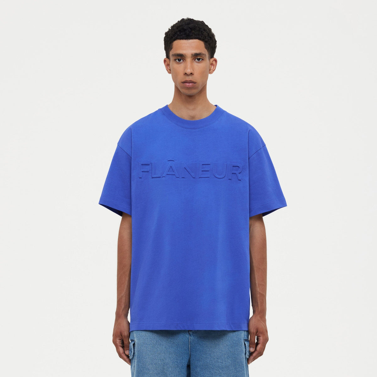 Embossed Logo T-Shirt | Purple