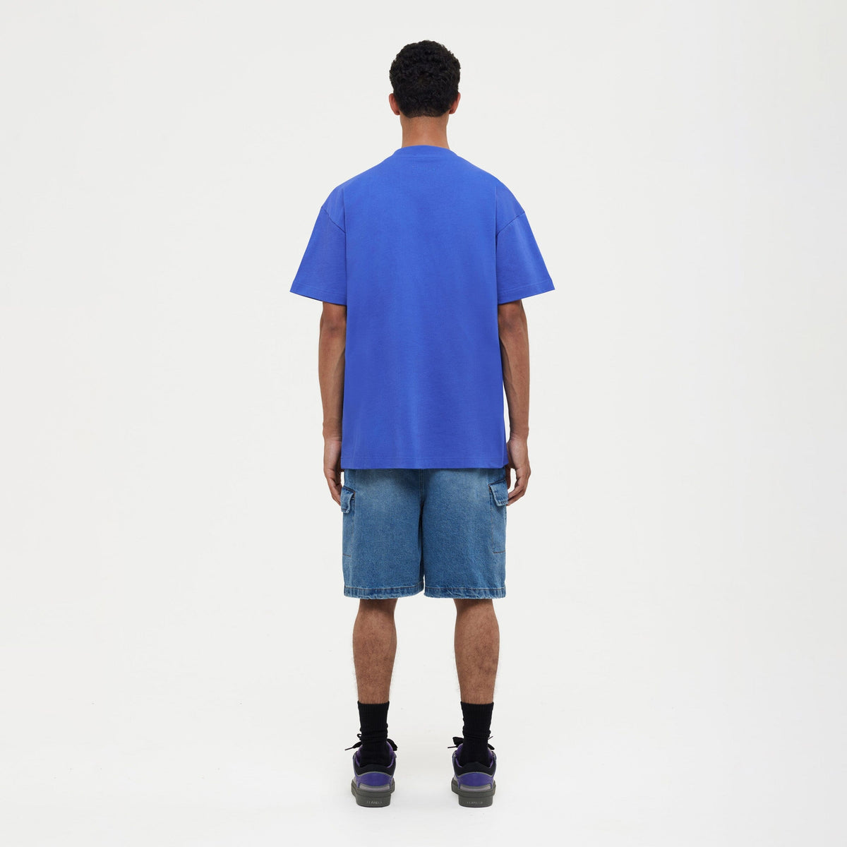 Embossed Logo T-Shirt | Purple