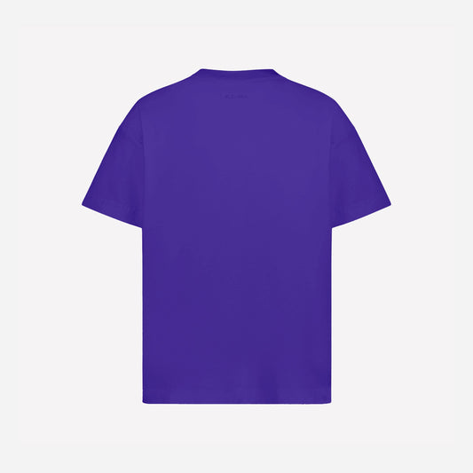 Embossed Logo T-Shirt Purple