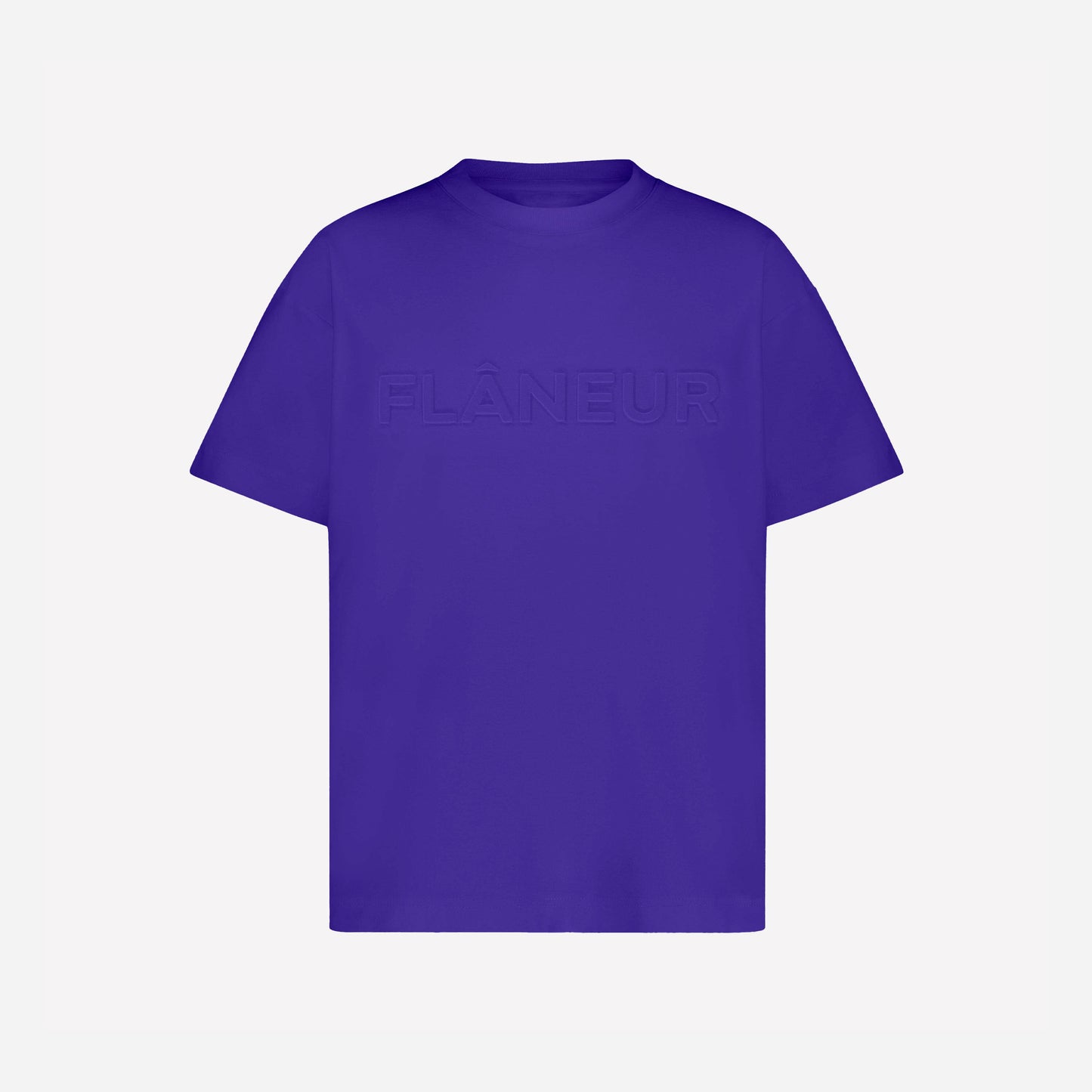 Embossed Logo T-Shirt Purple