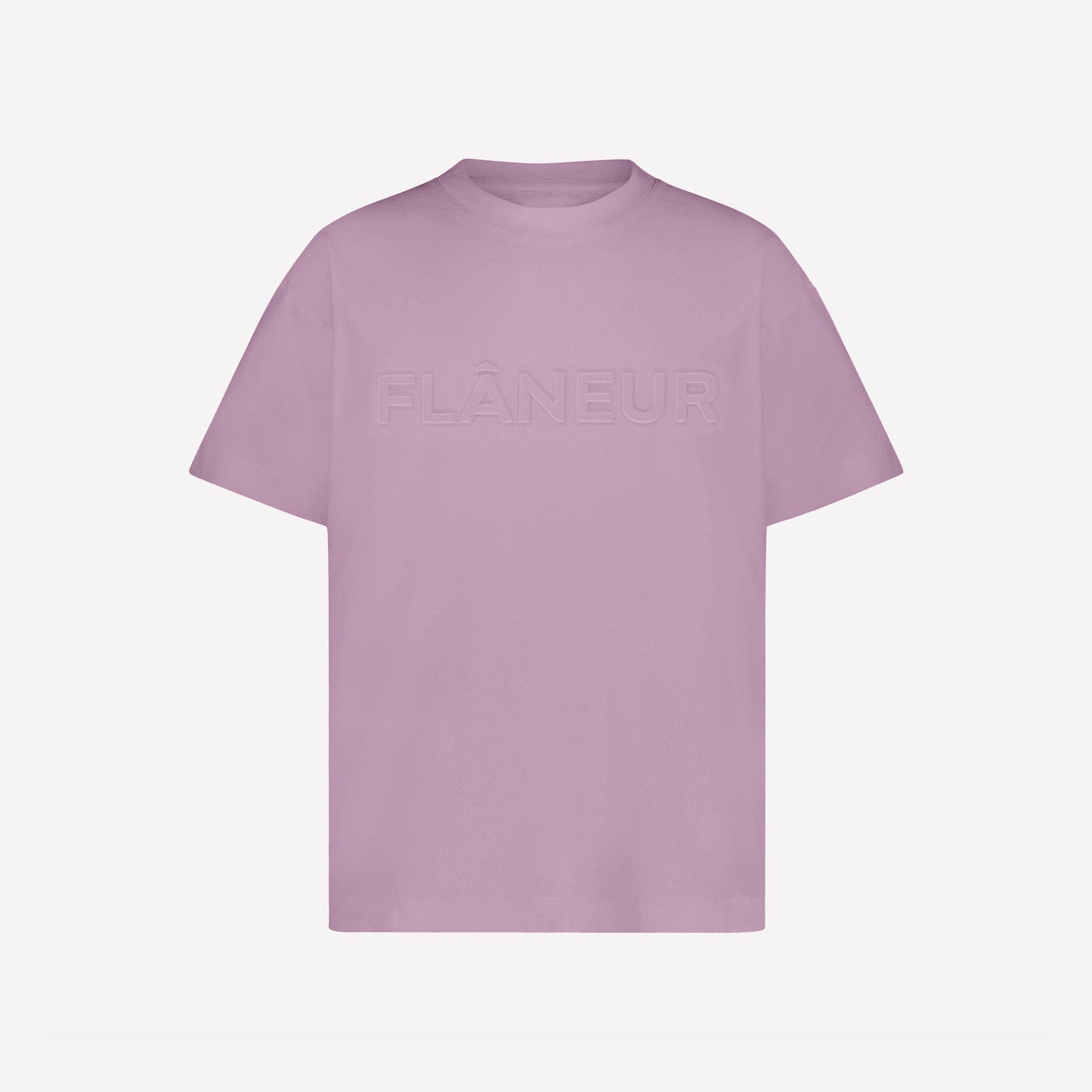 Embossed Logo T-Shirt Soft Mauve