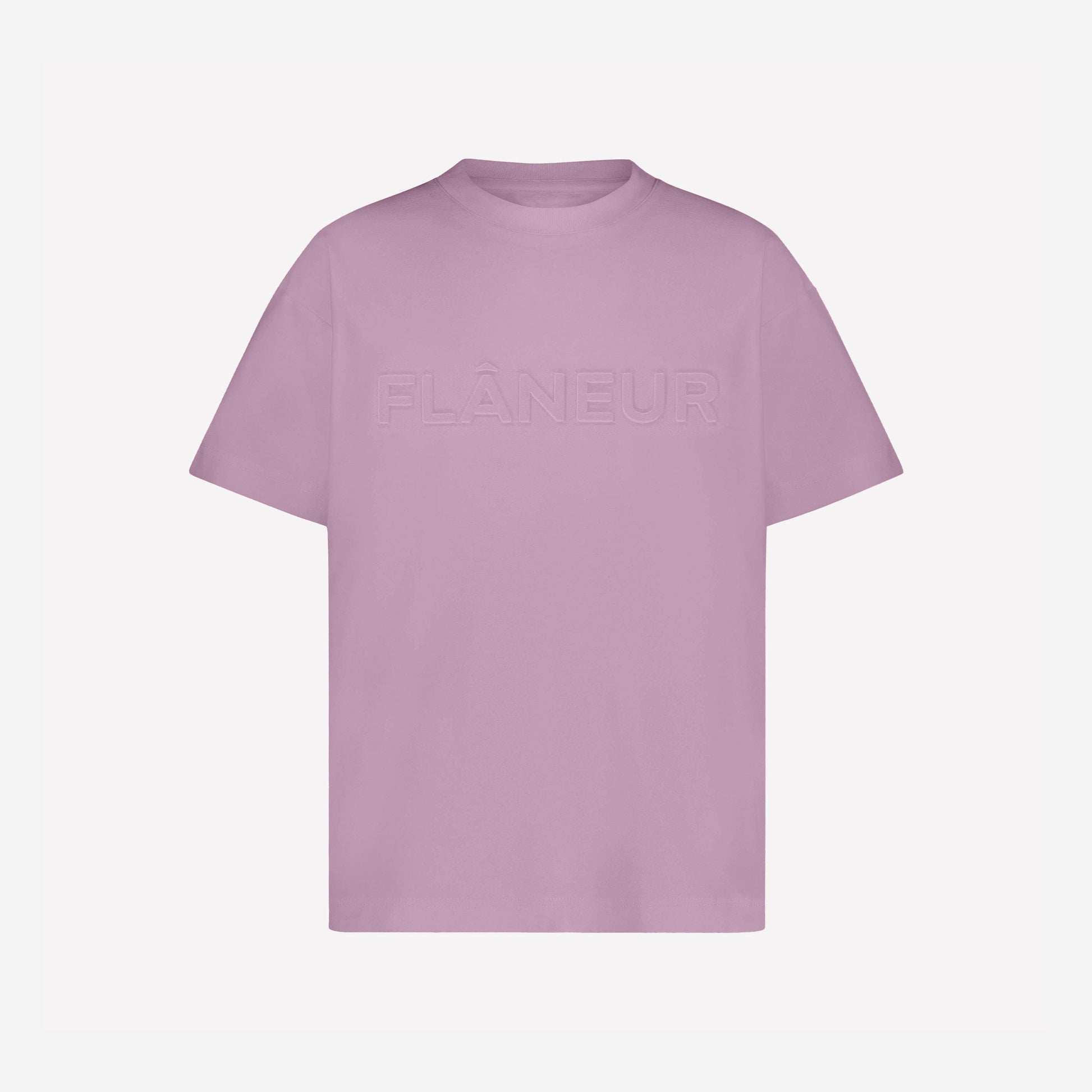 Embossed Logo T-Shirt Soft Mauve