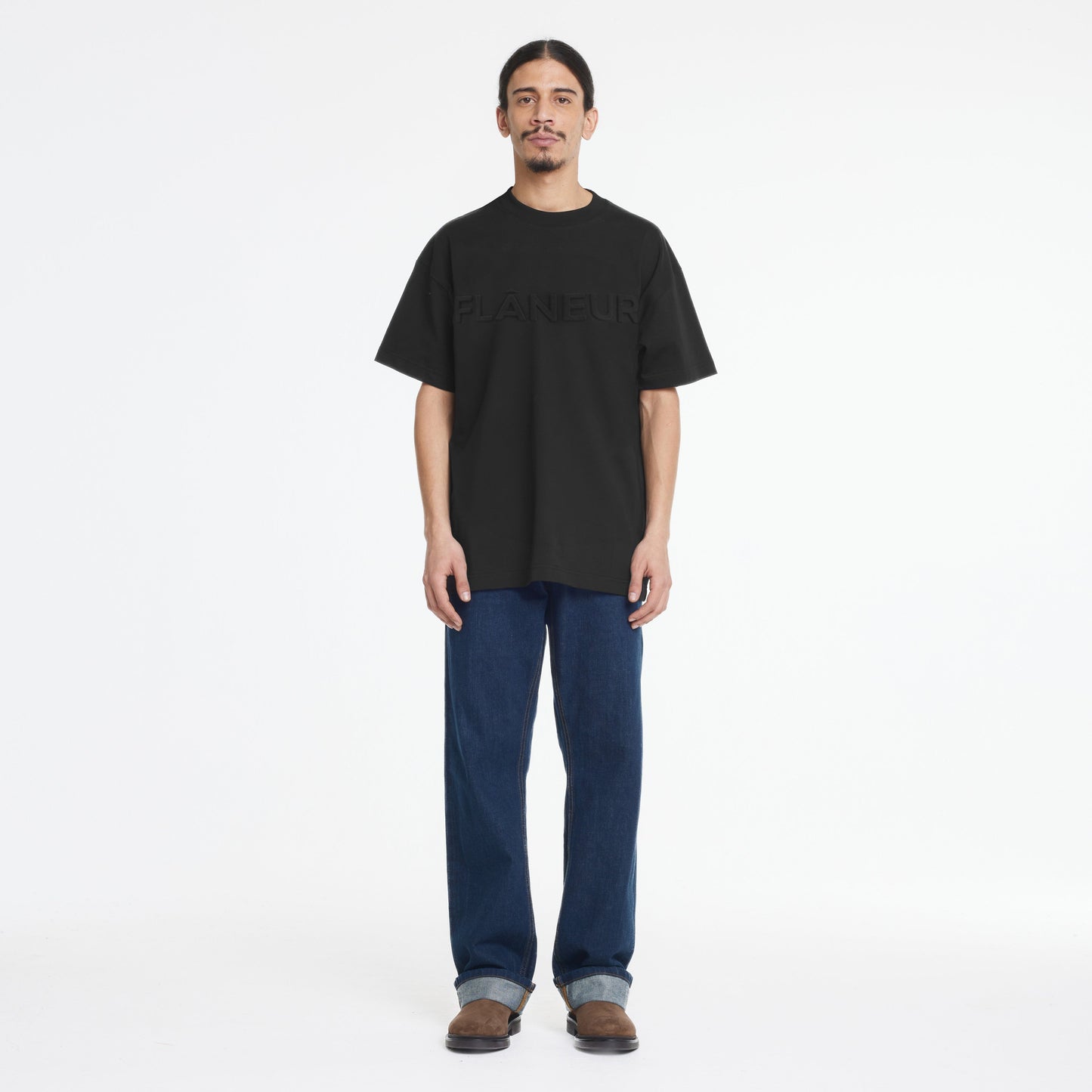 Embossed T-Shirt | Black