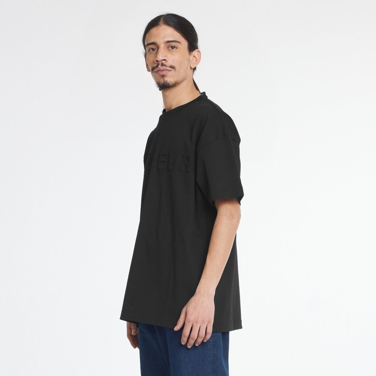 Embossed T-Shirt Black