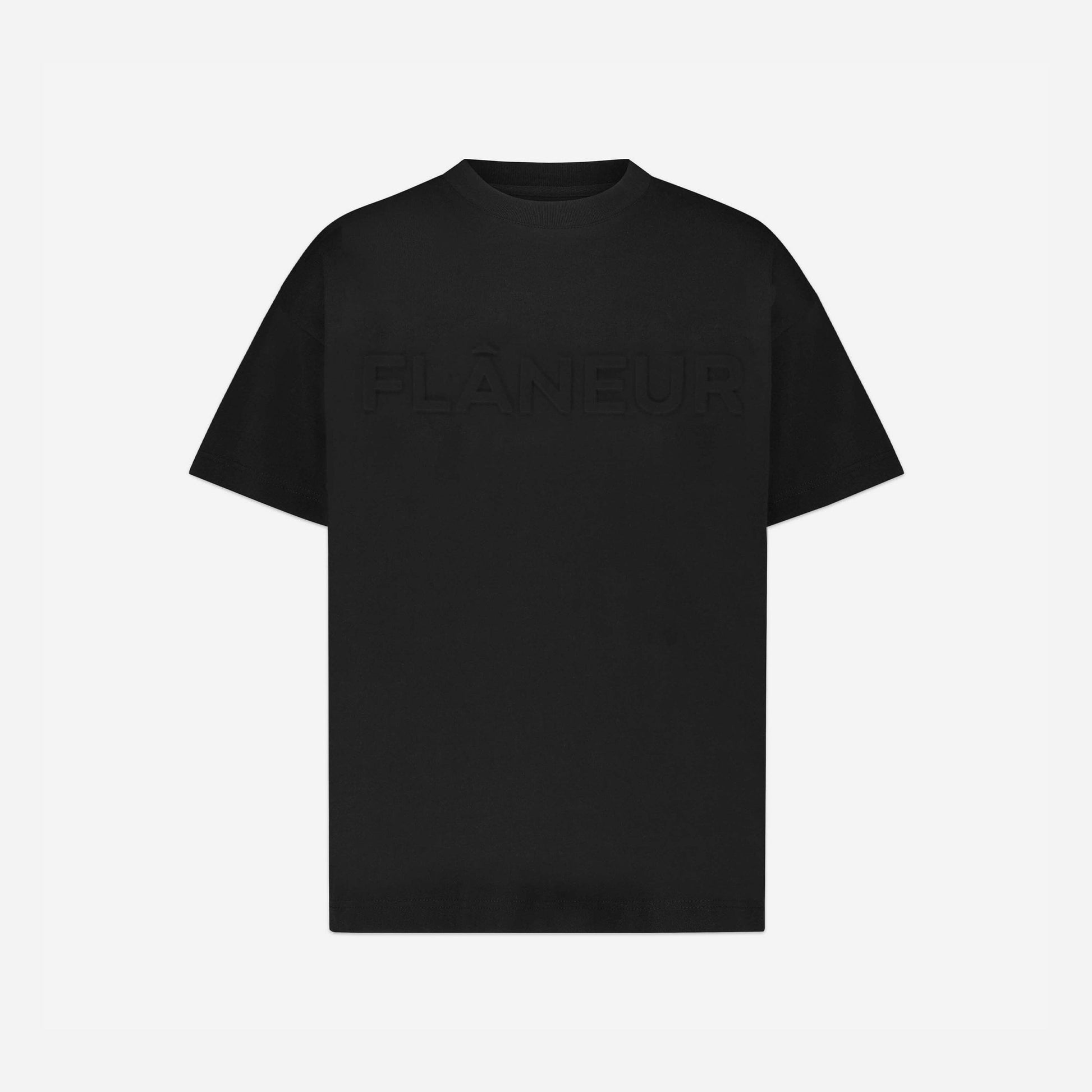 Embossed T-Shirt Black