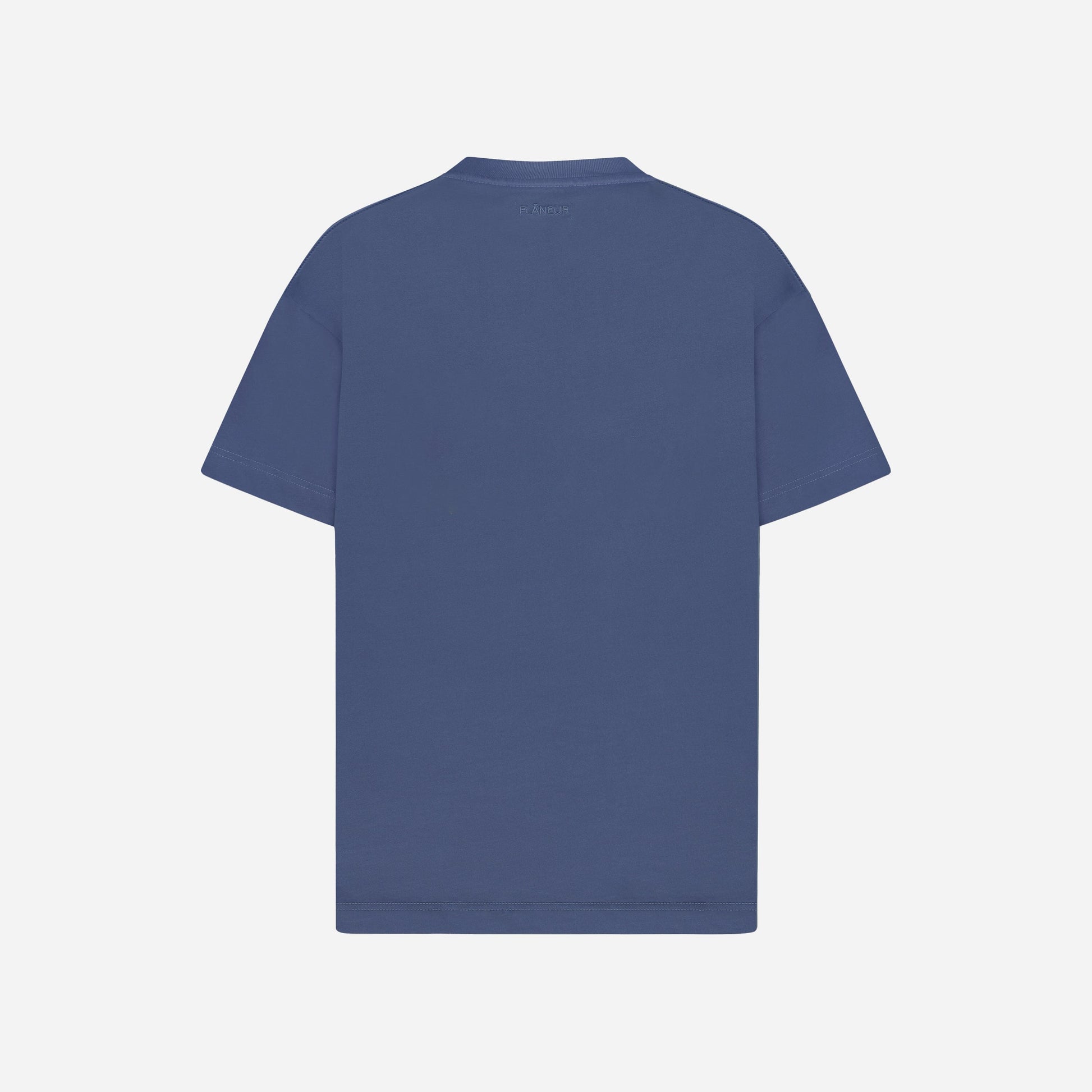 Embossed T-Shirt Deep Blue