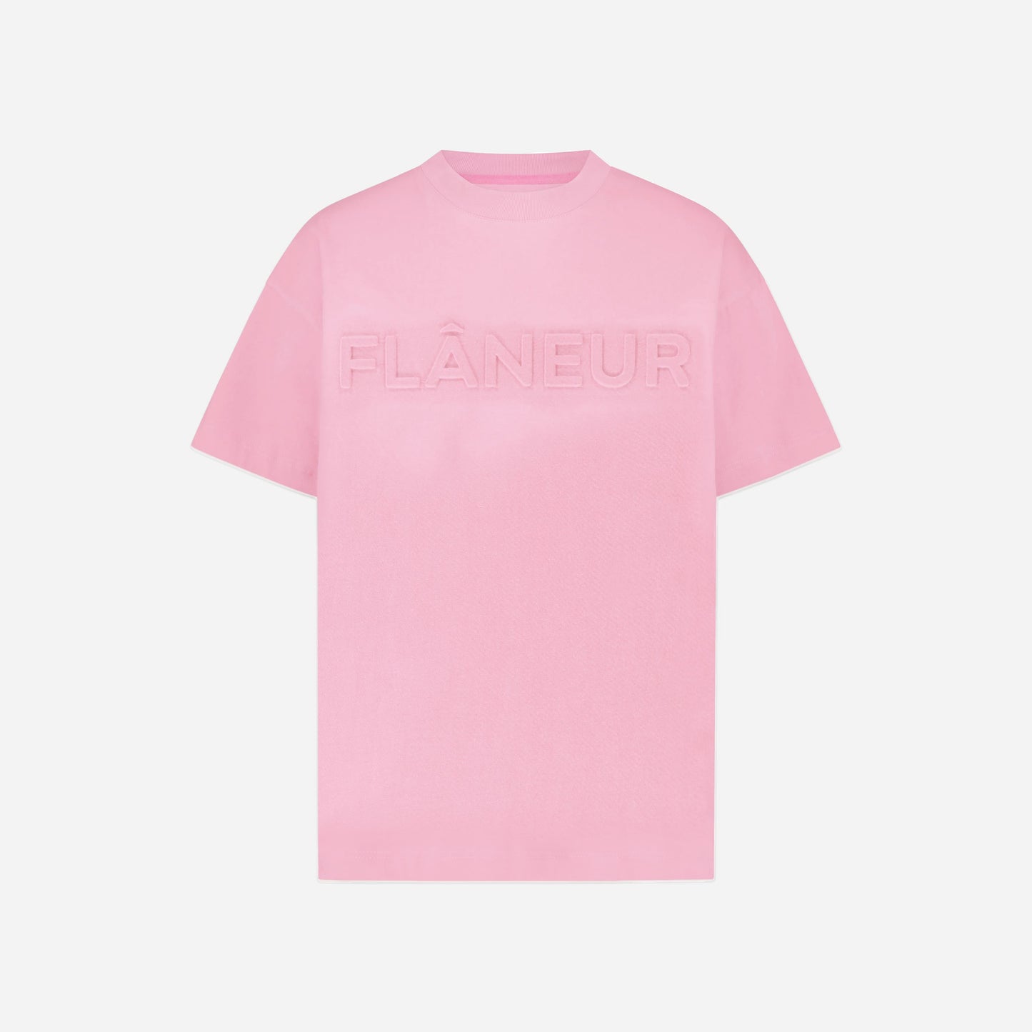 Embossed T-Shirt Pink