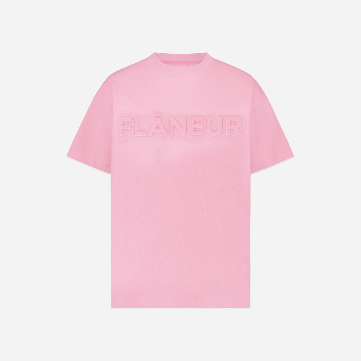 Embossed T-Shirt | Pink