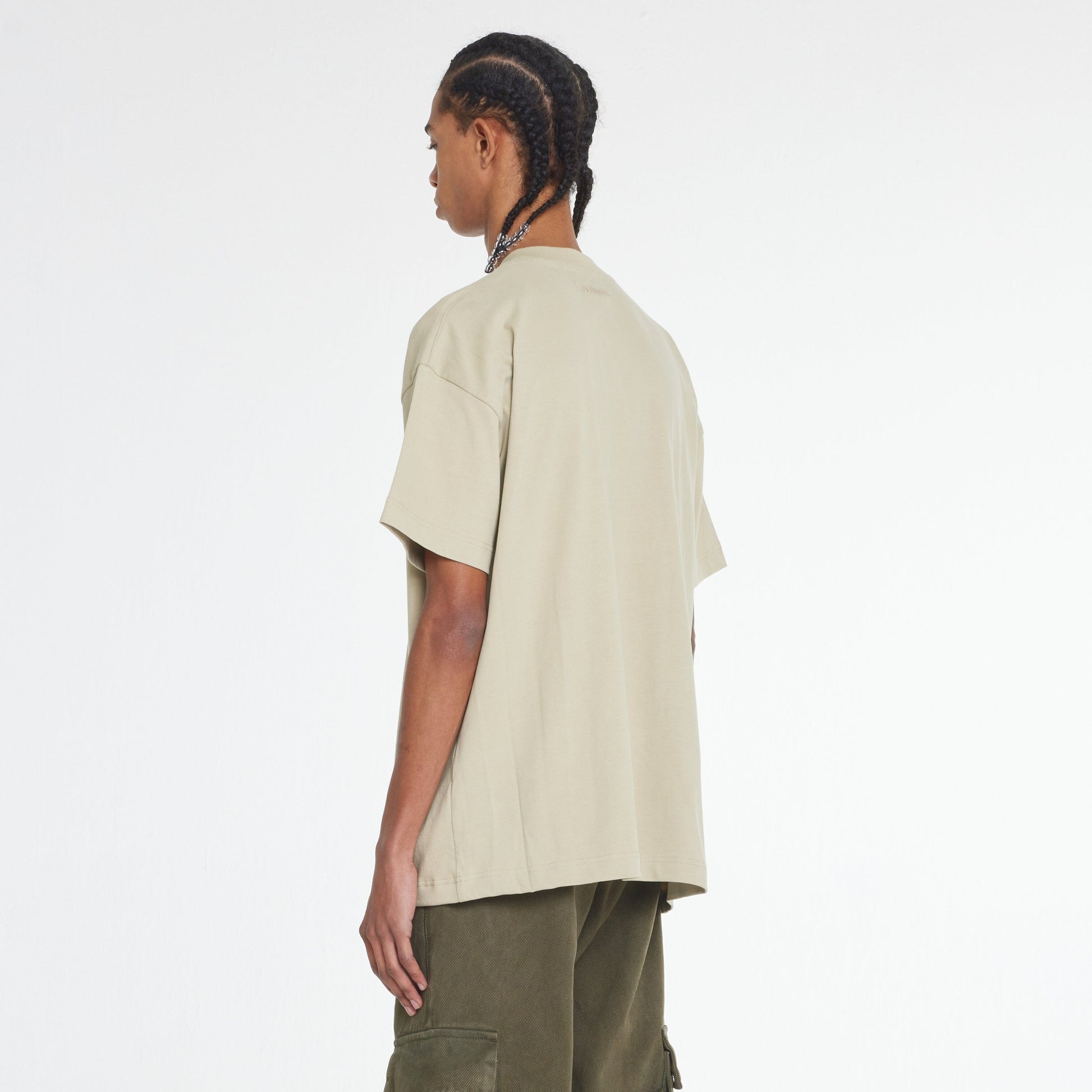 Embossed T-Shirt | Sand