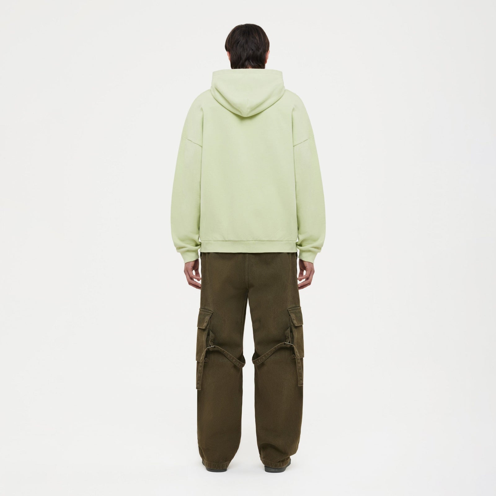 Embossed Zip-Up Hoodie | Resin