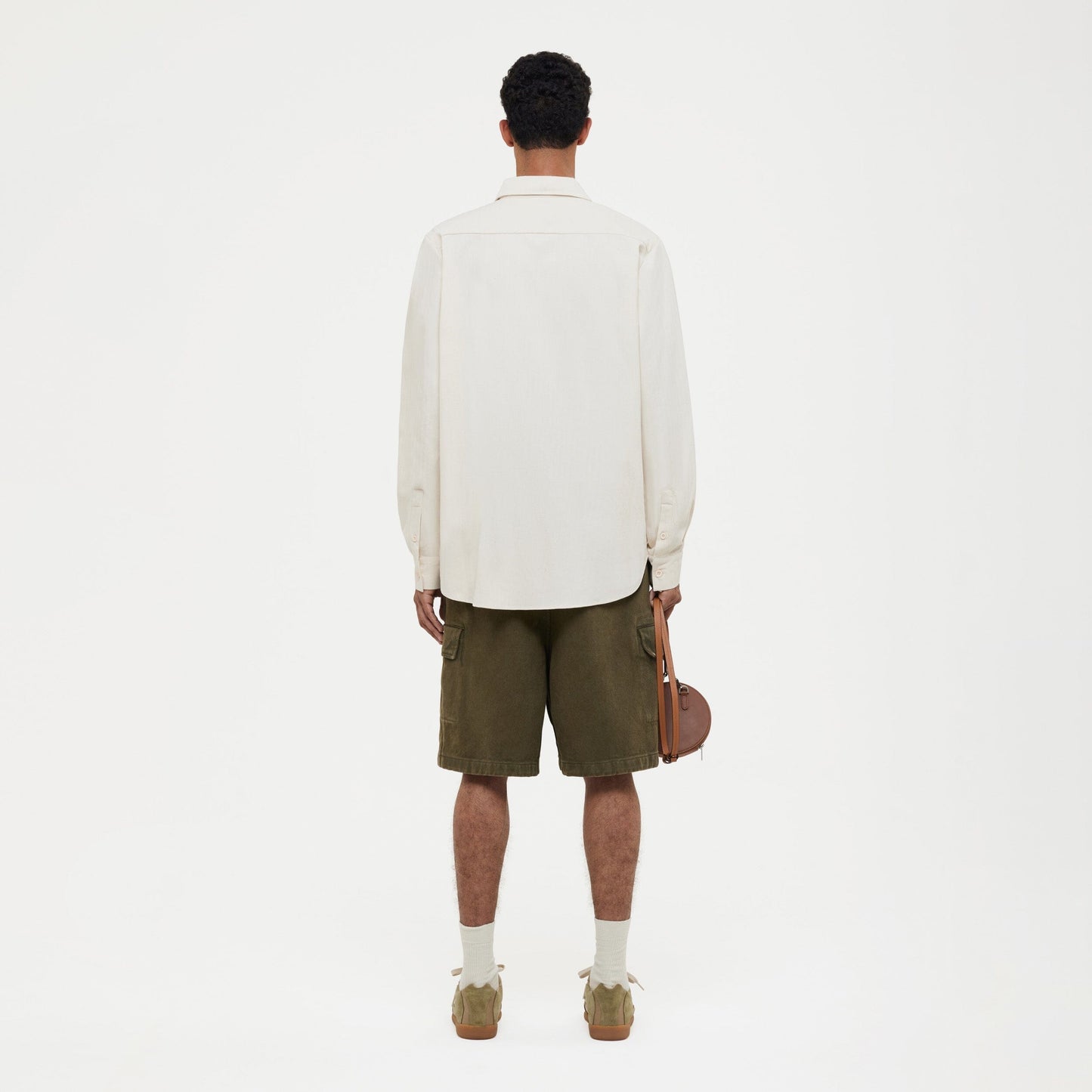 Embroidered Turtle Shirt | Ecru