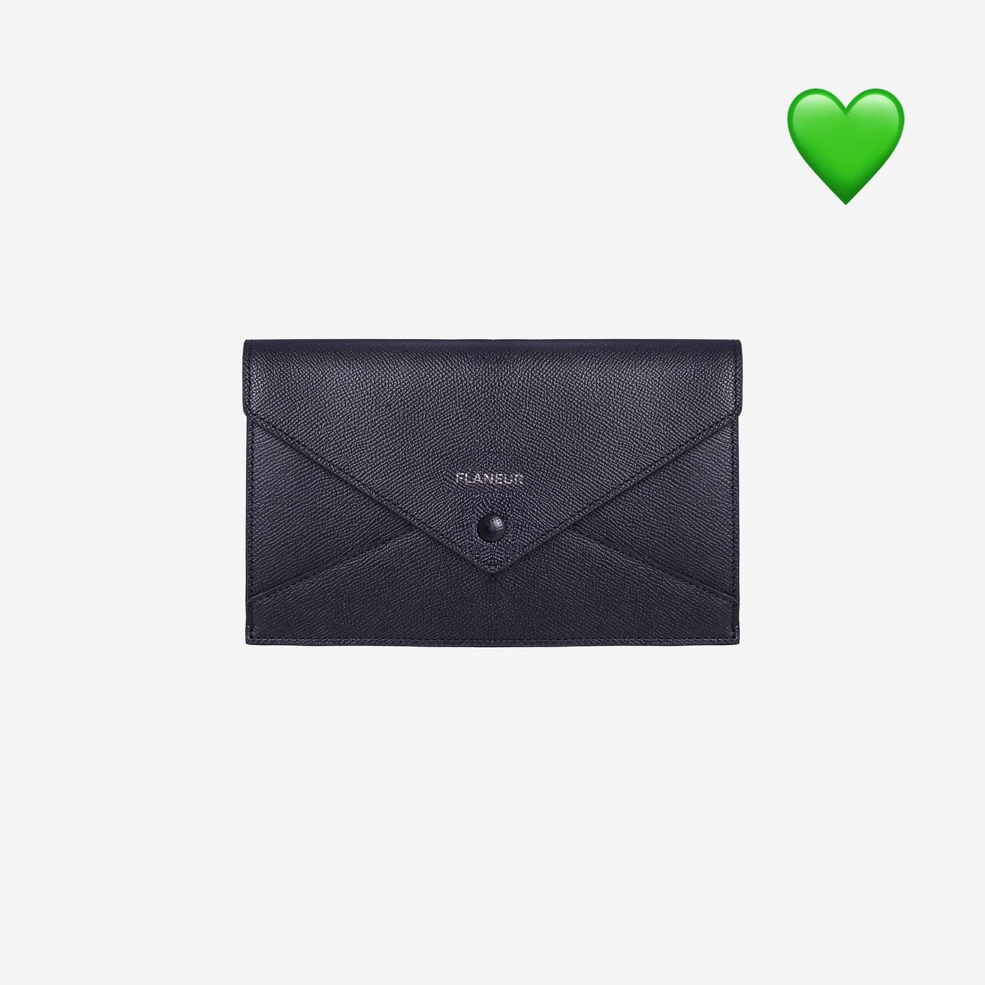 Envelope Clutch Black