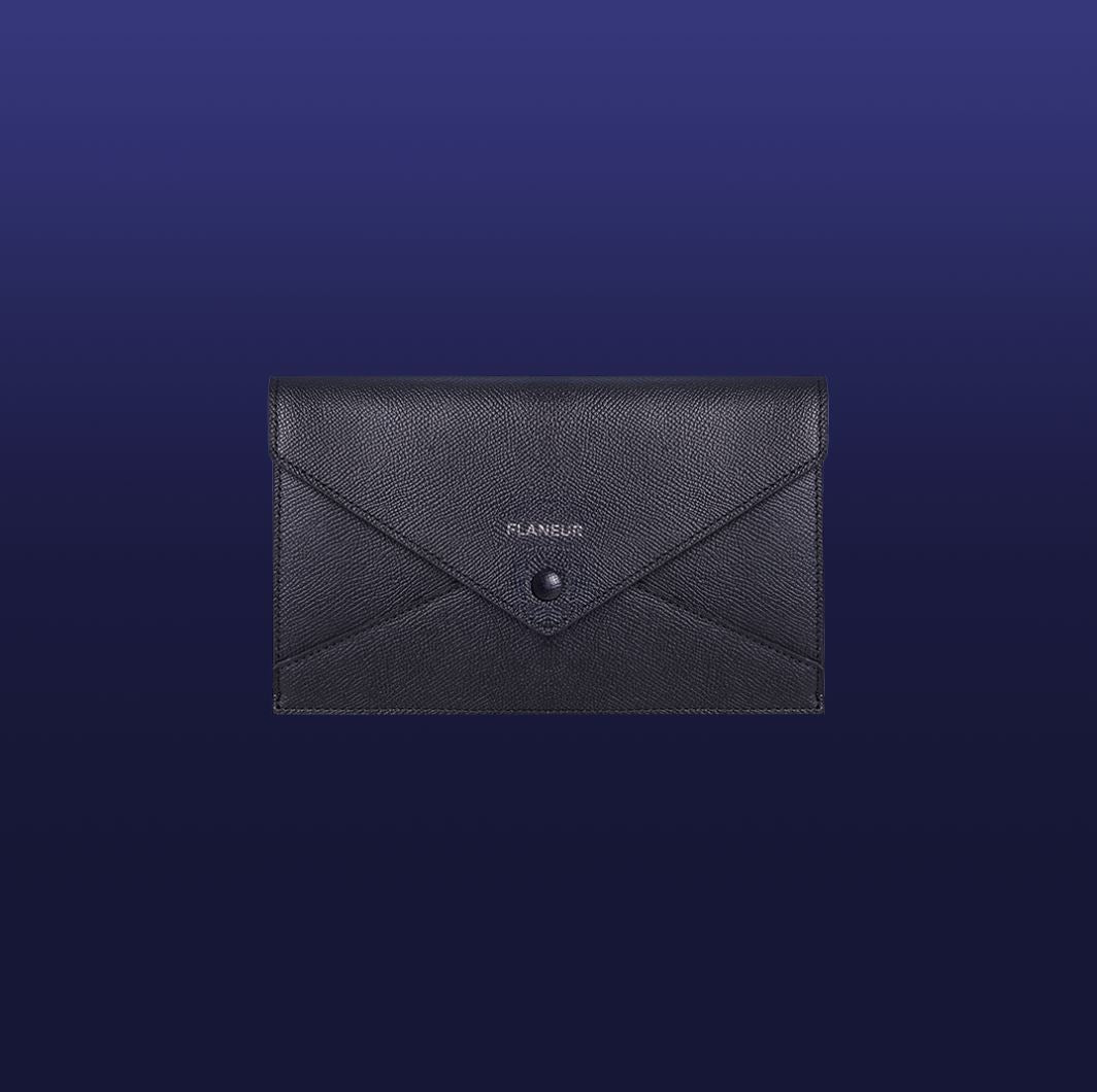 Envelope Clutch Black