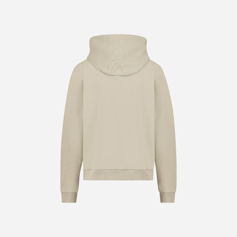 Essential Logo Hoodie Beige