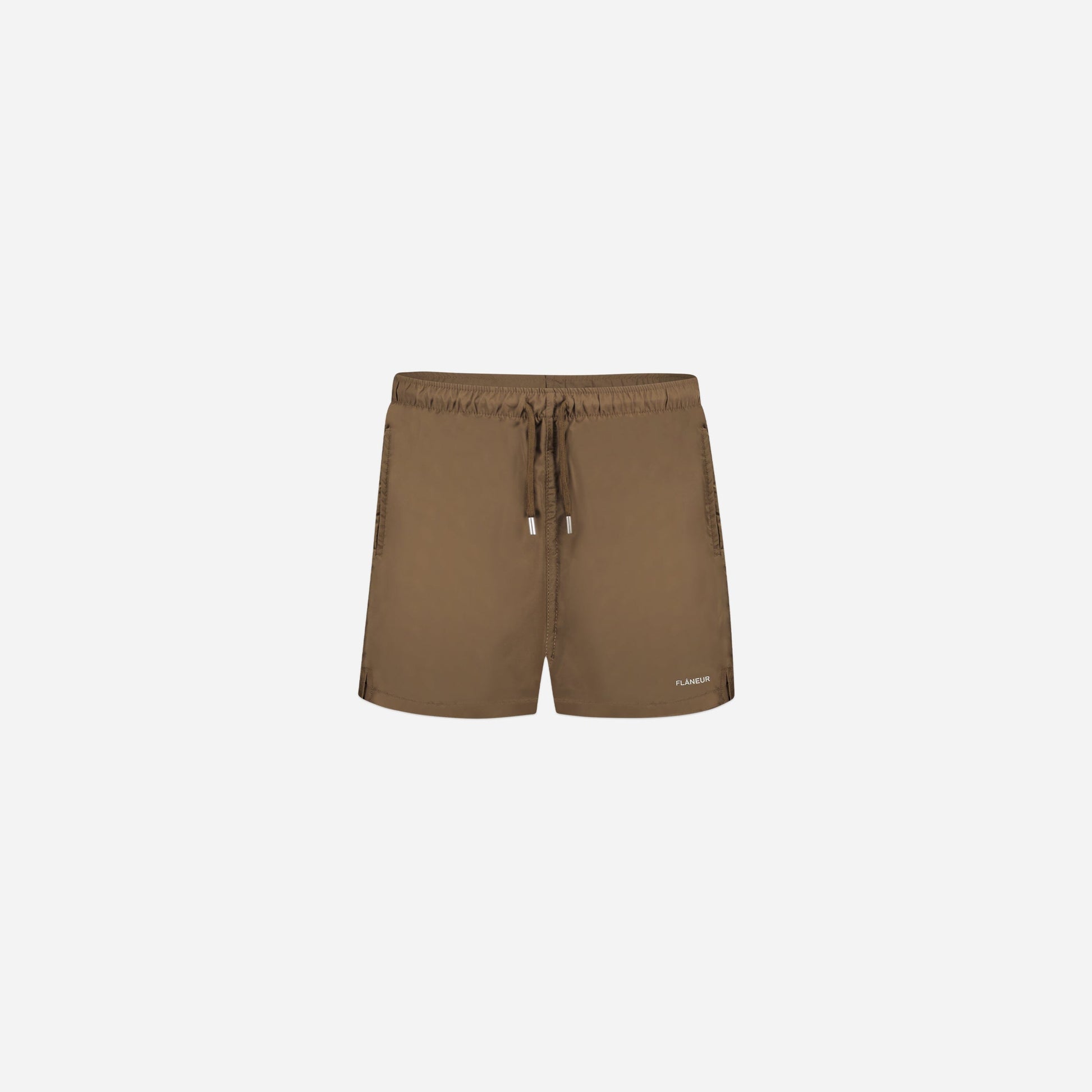 Essential Logo Swim Shorts | Brown