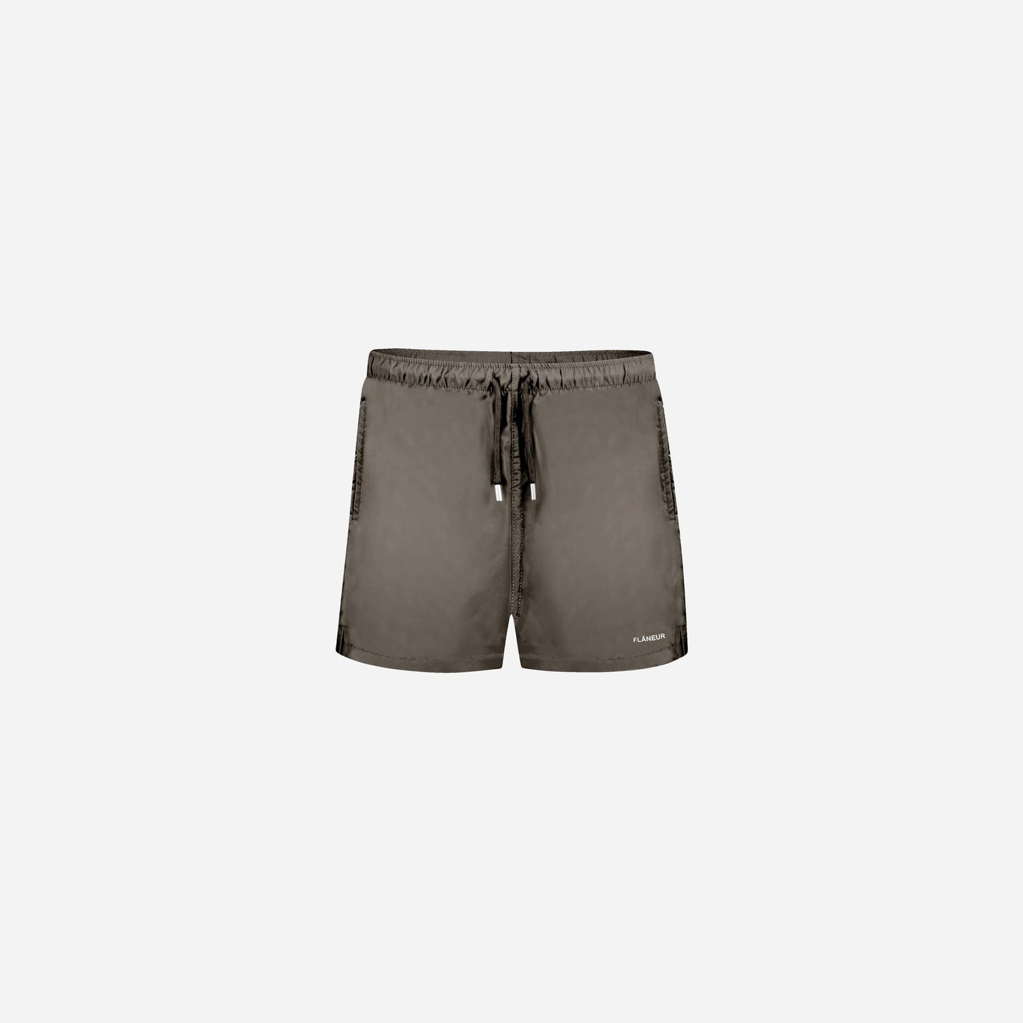 Essential Logo Swim Shorts | Concrete Grey