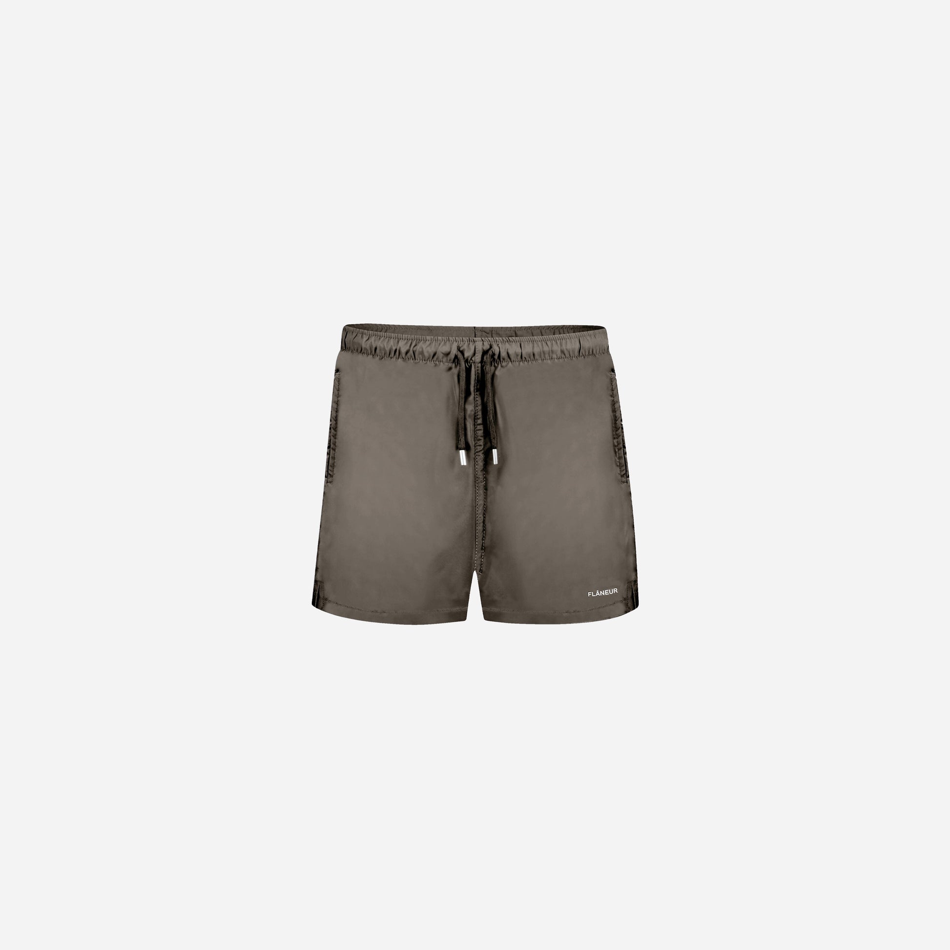 Essential Logo Swim Shorts | Concrete Grey