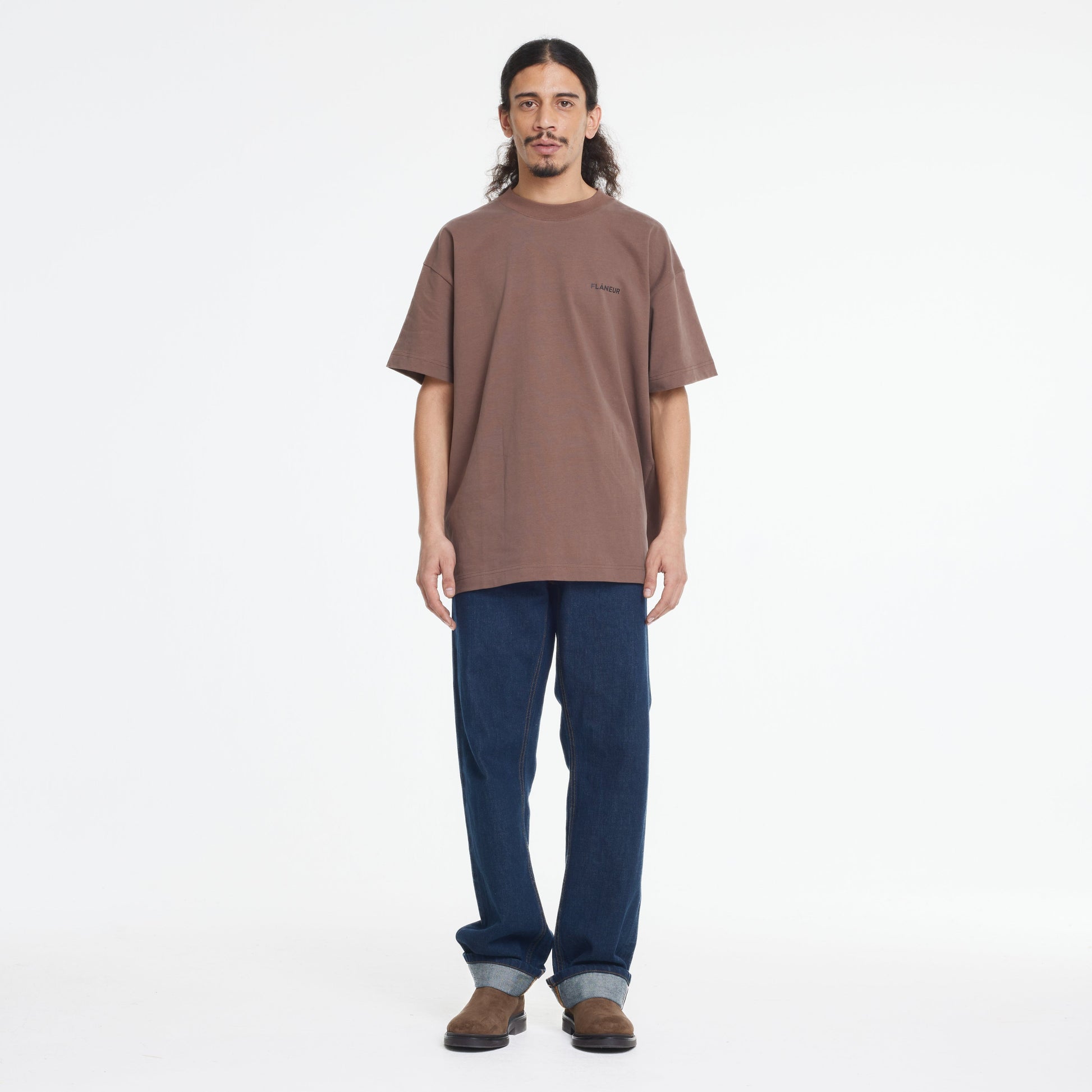 Essential Logo T-Shirt | Brown