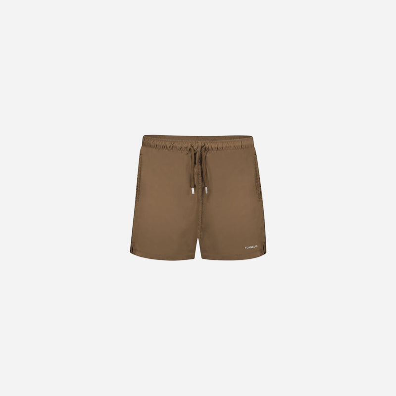 Essential Swim Shorts | Brown