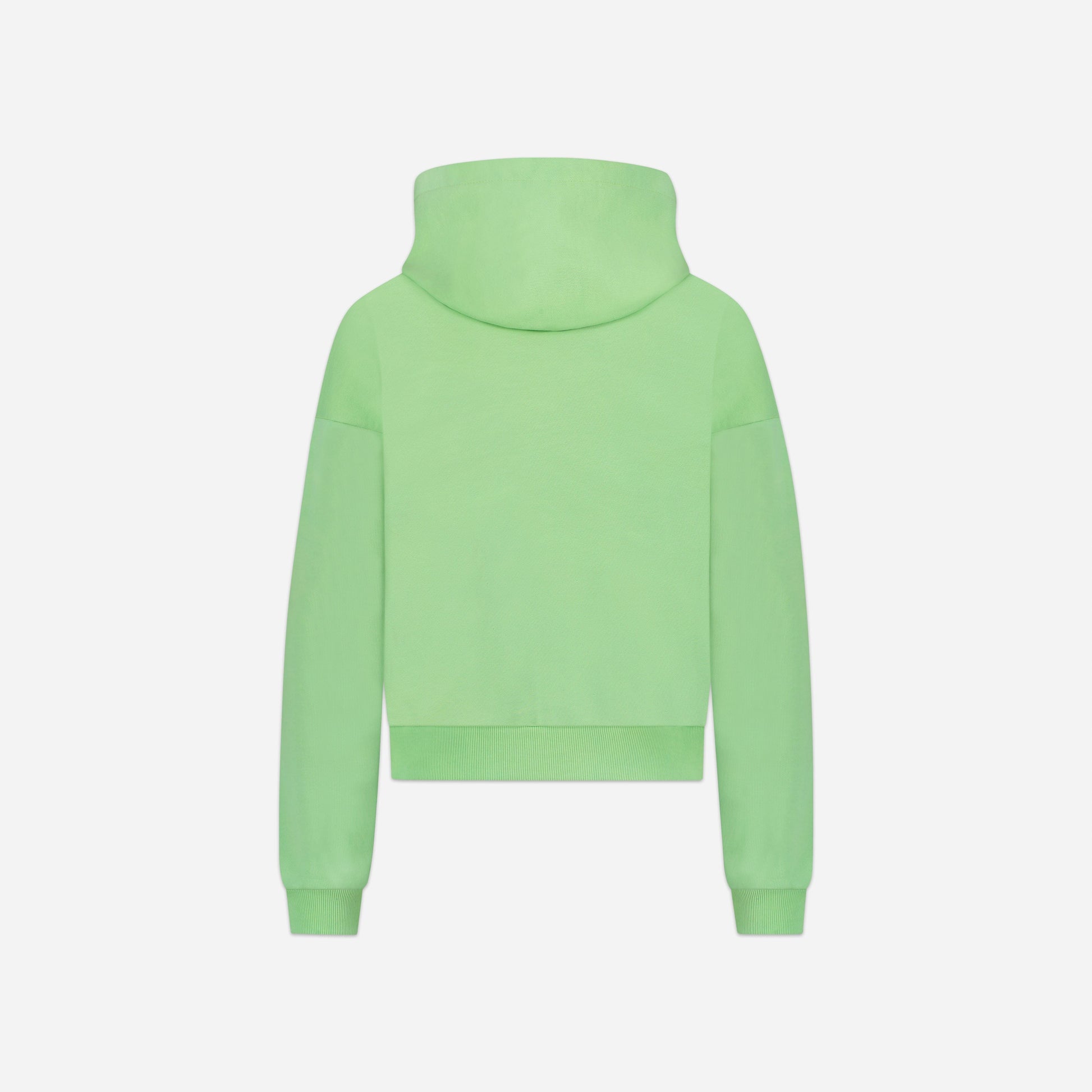 Floral Watercolor Zip-Up Hoodie | Green