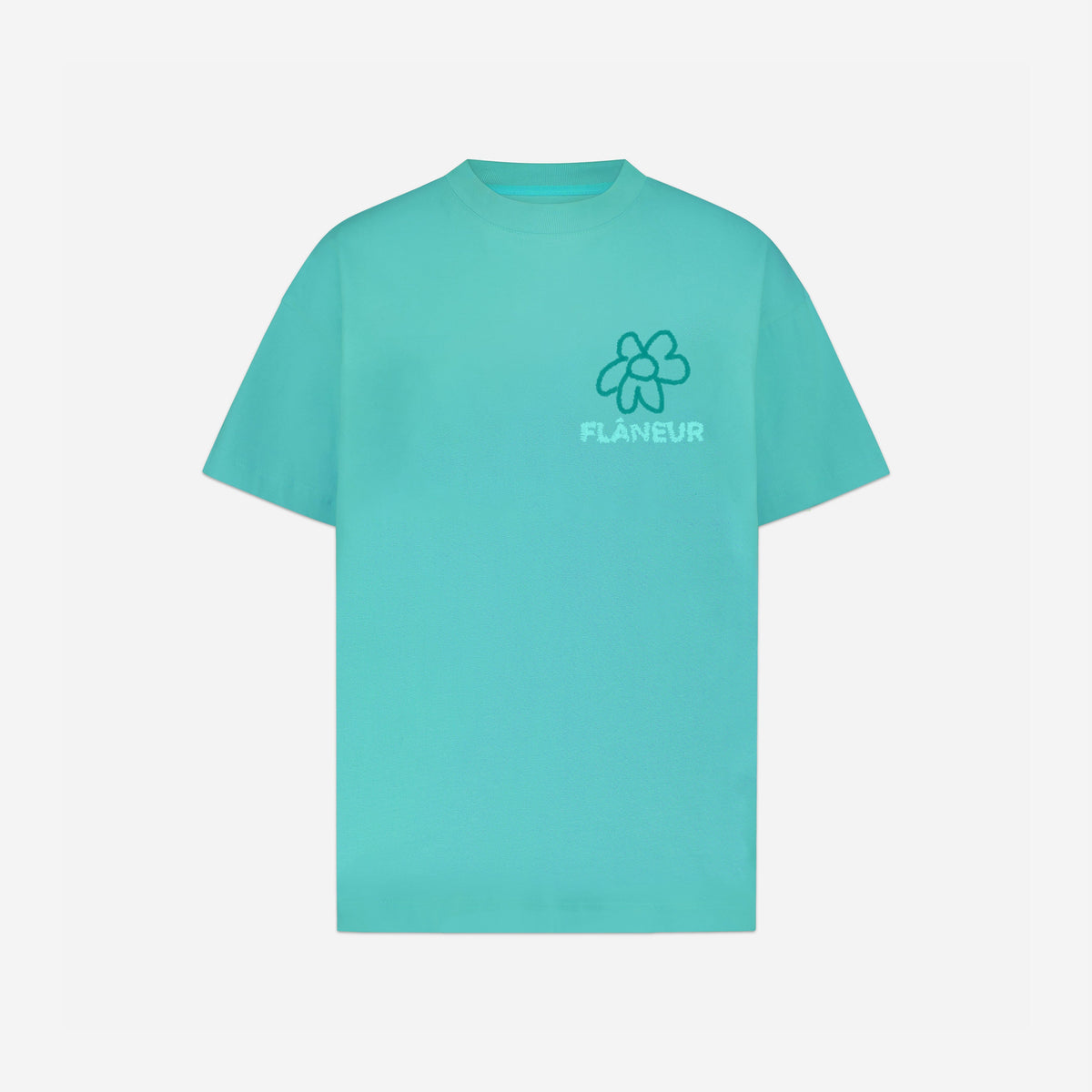 Flower Doodle T-Shirt | Green