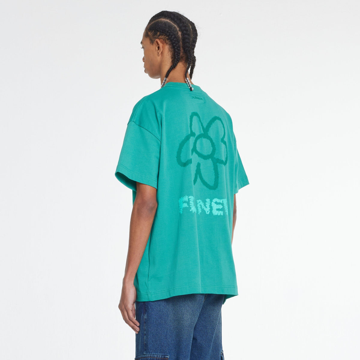 Flower Doodle T-Shirt | Green