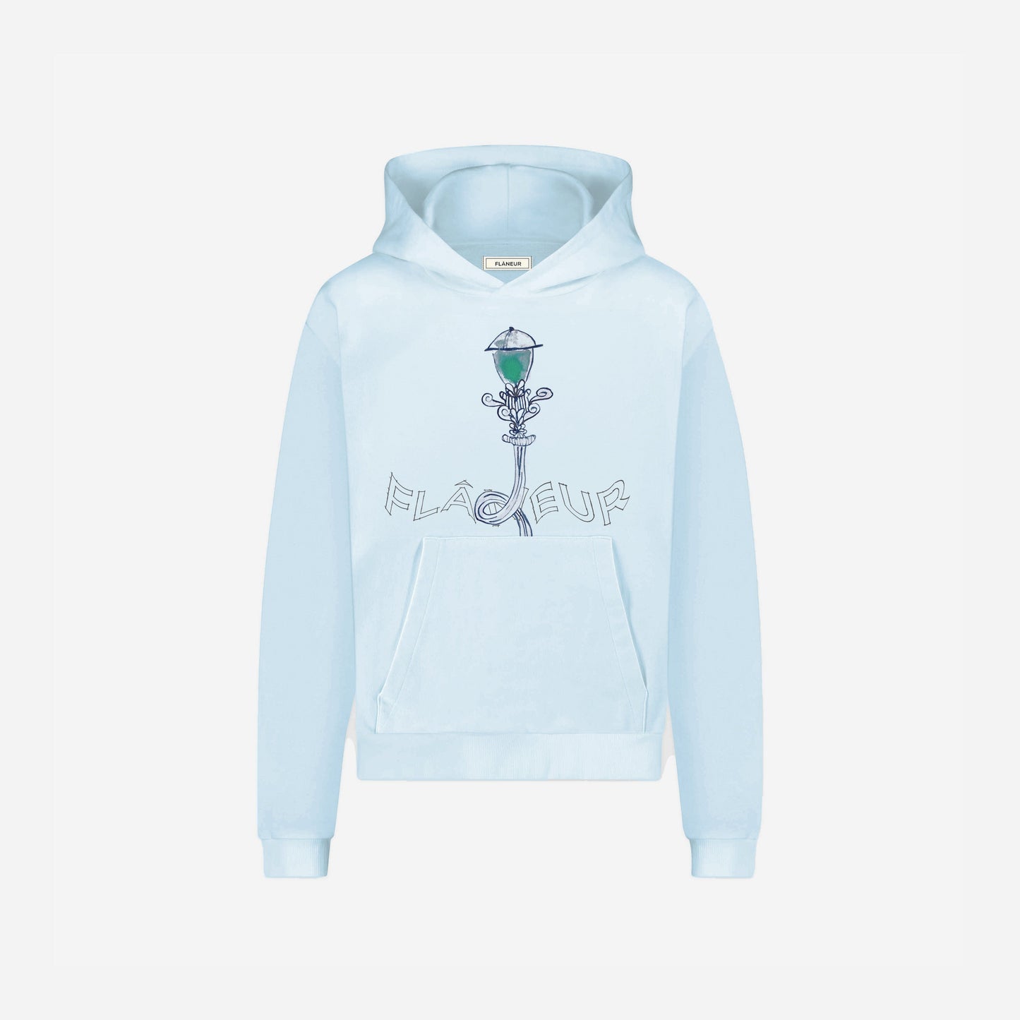 Lantern Hoodie Blue