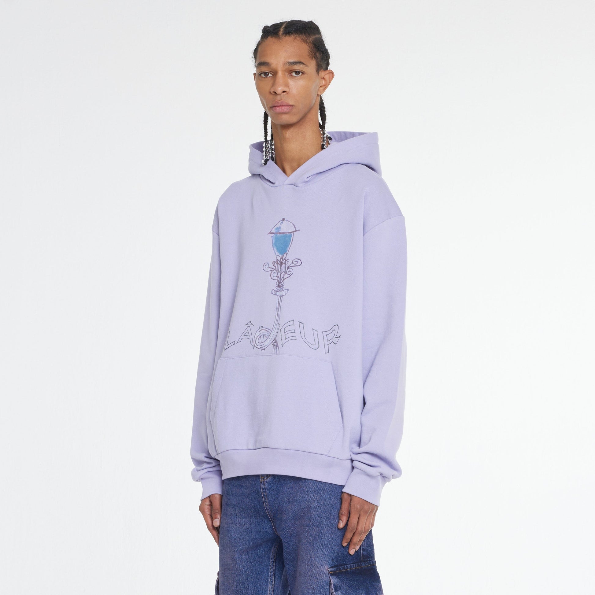 Lantern Hoodie Purple