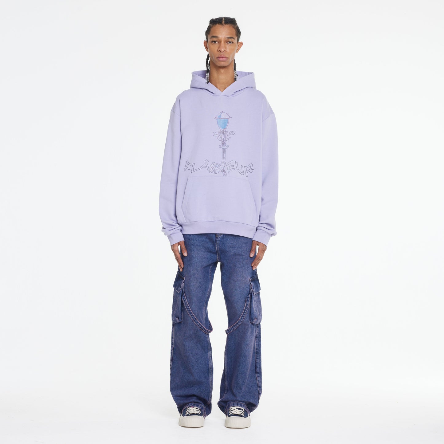 Lantern Hoodie Purple