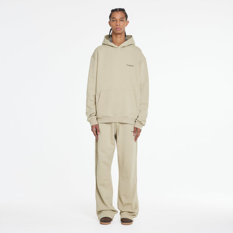 Logo Hoodie | Beige