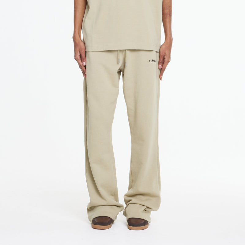 Logo Sweatpants | Beige