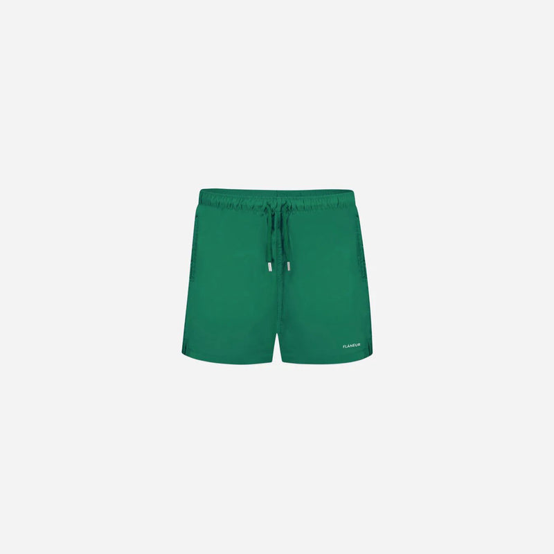 Logo Swim Shorts | Green