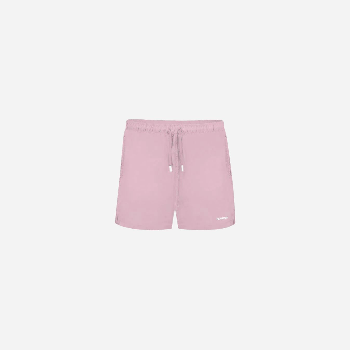 Logo Swim Shorts Mauve