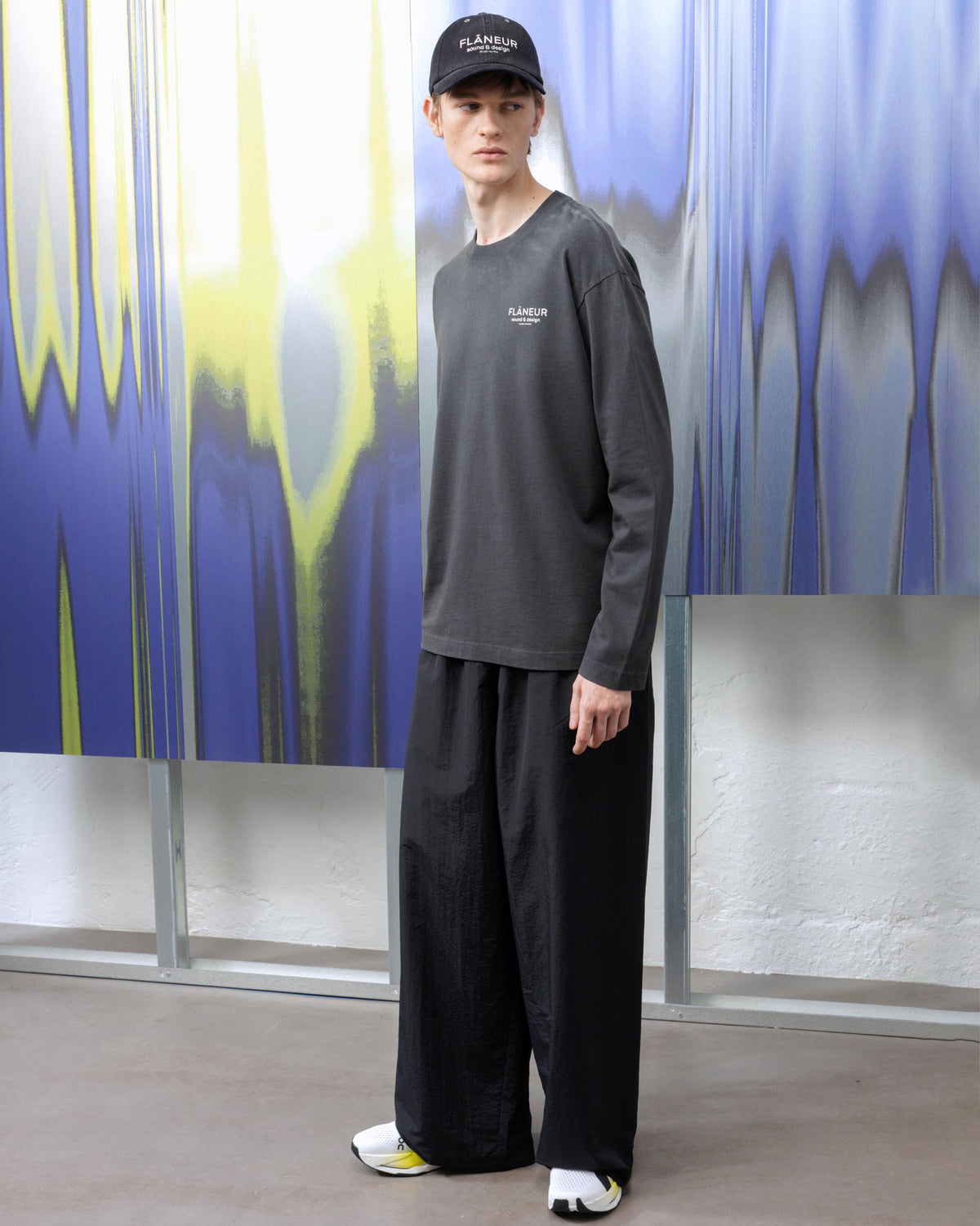 Sound & Design Long Sleeve Washed | Gewaschen Schwarz