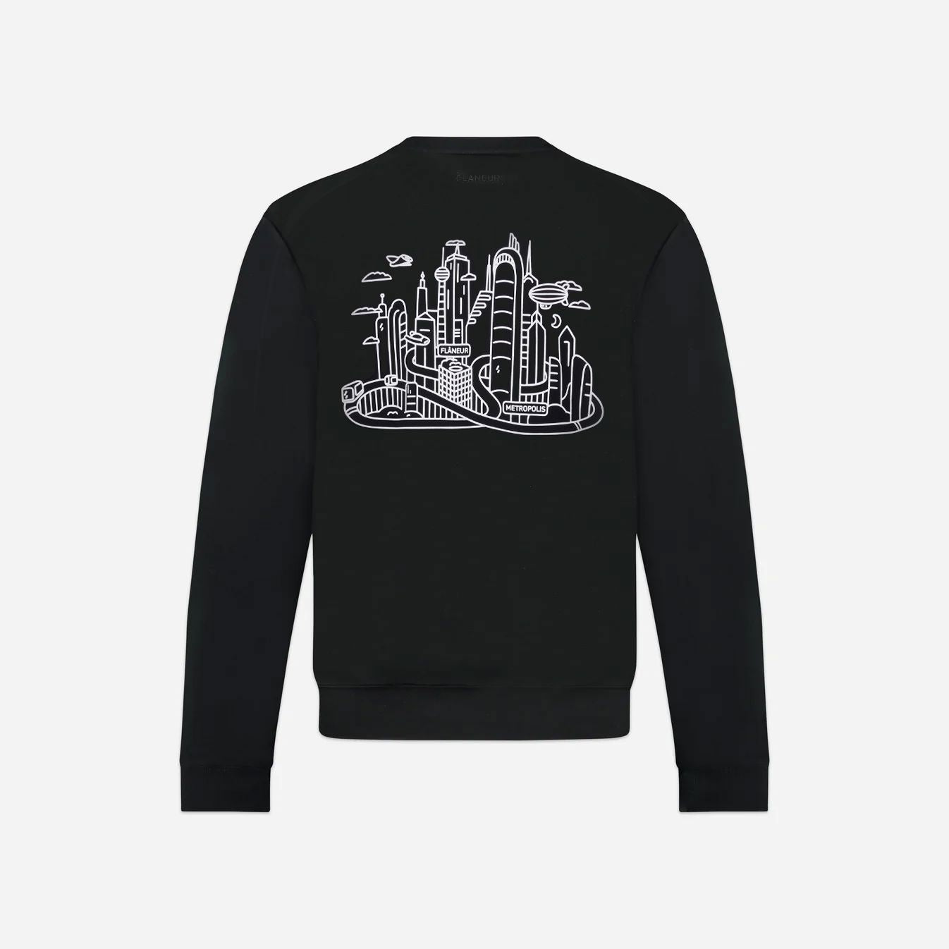 Metropolis Sweater | Black