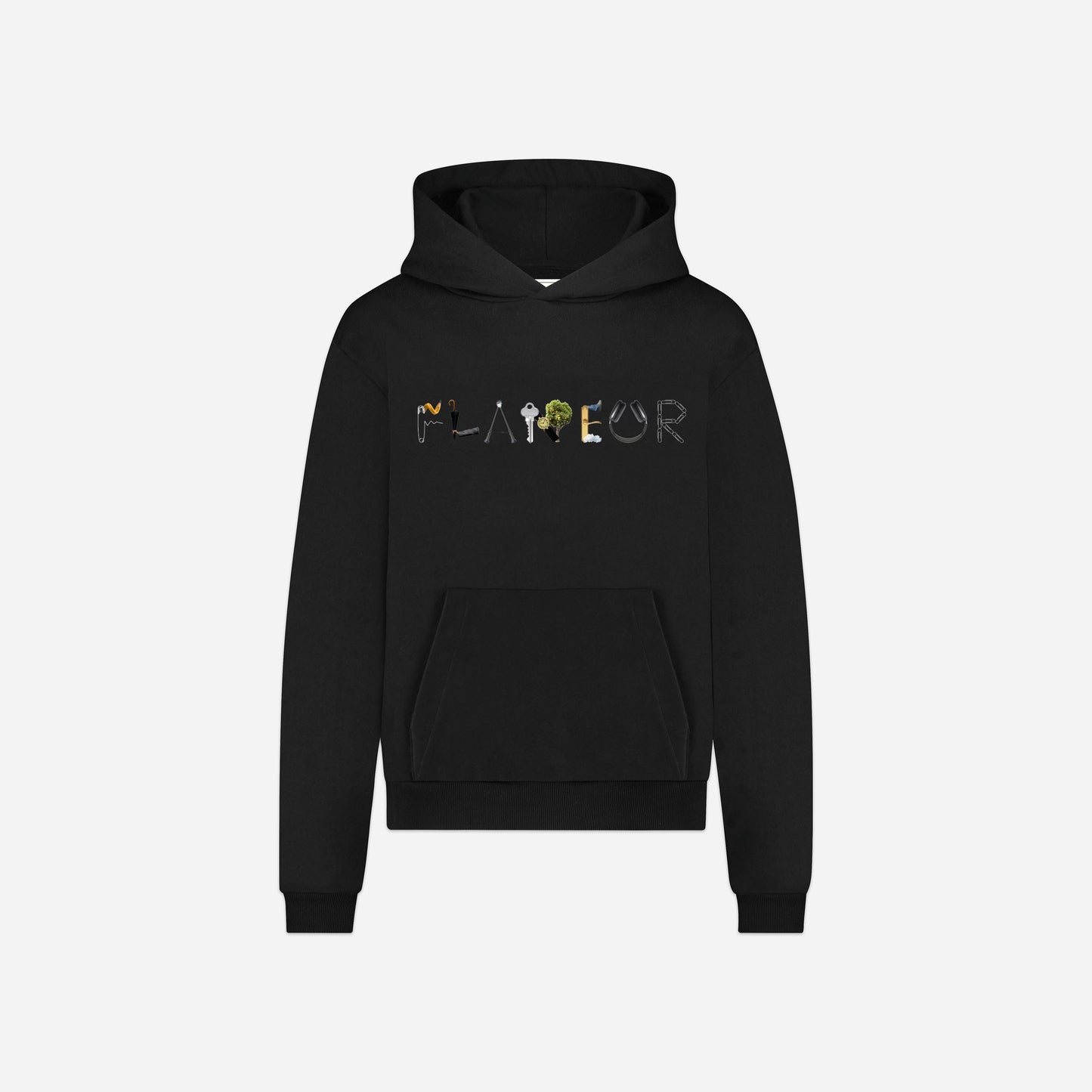 Objects Hoodie Black