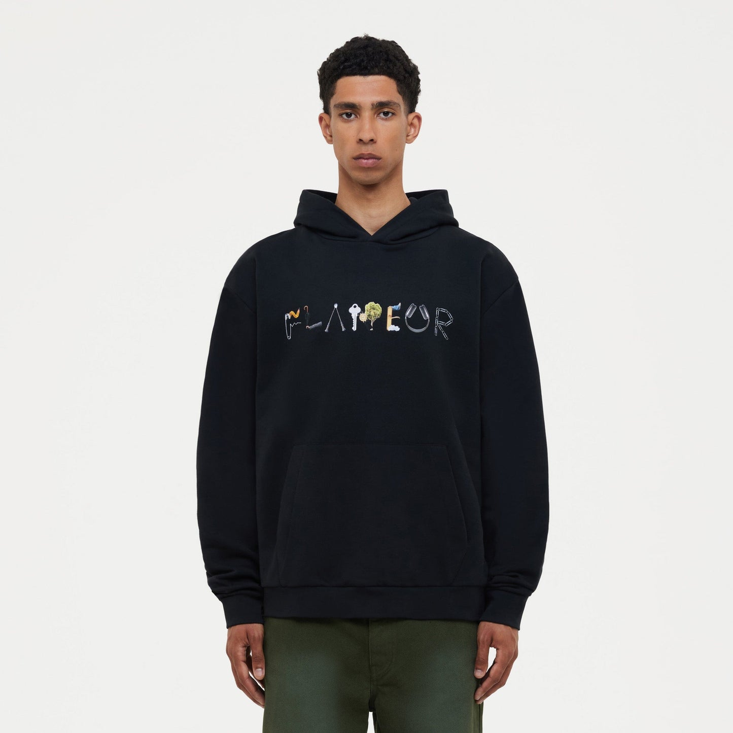 Objects Hoodie Black