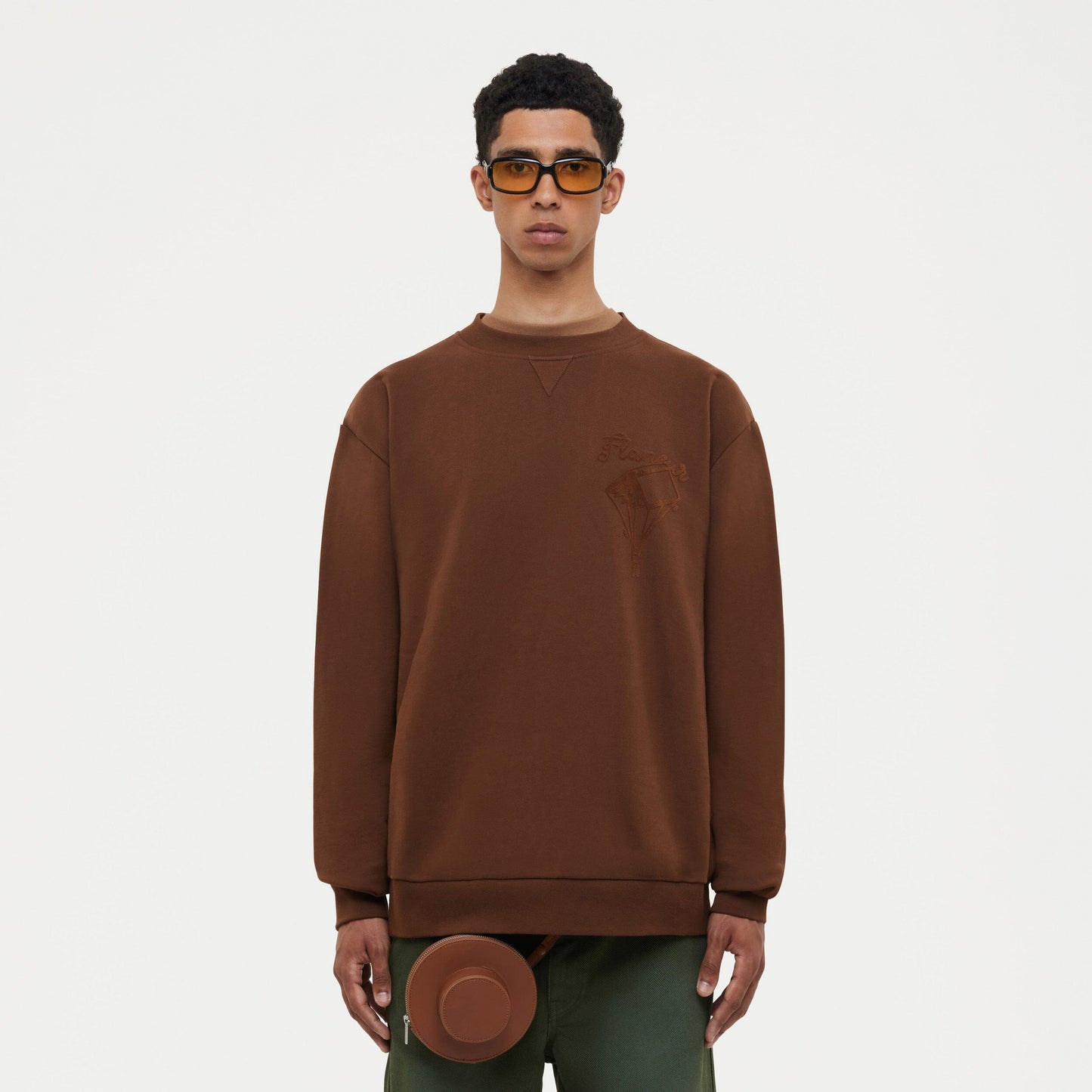 One for the Books Sweater Brown