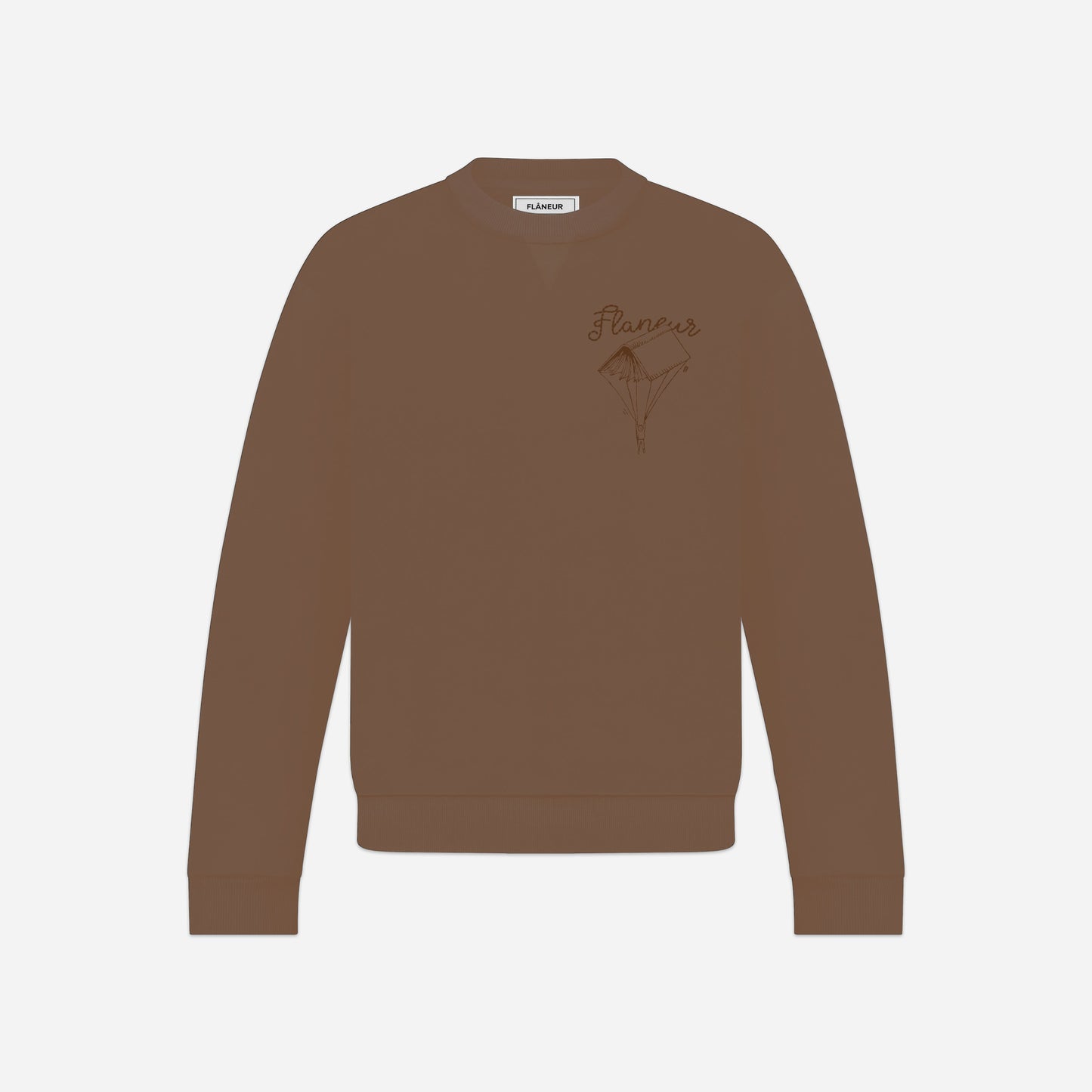 One for the Books Sweater Brown