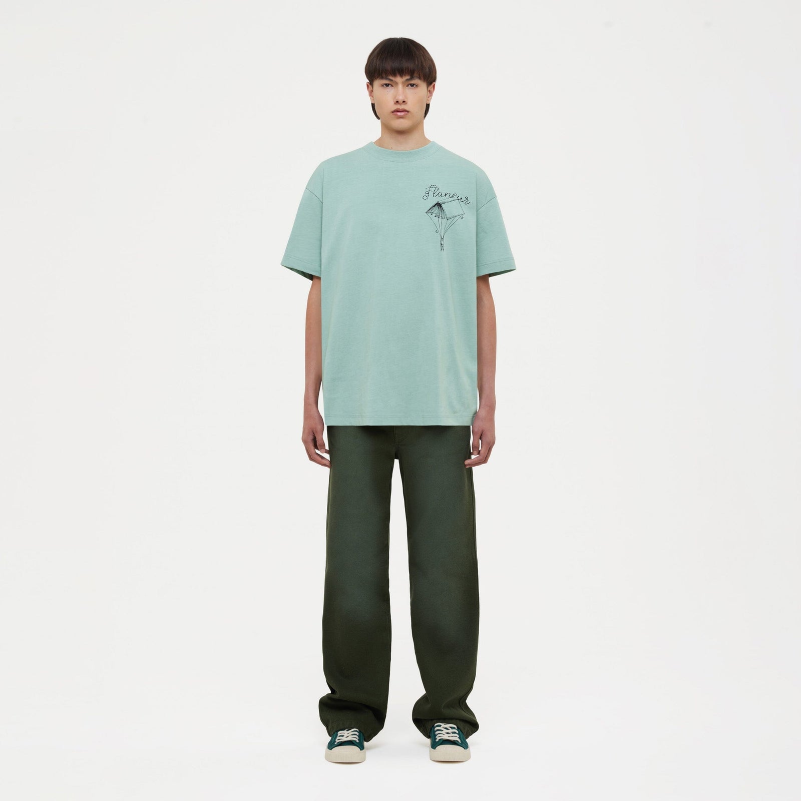 One for the Books T-Shirt | Silt Green
