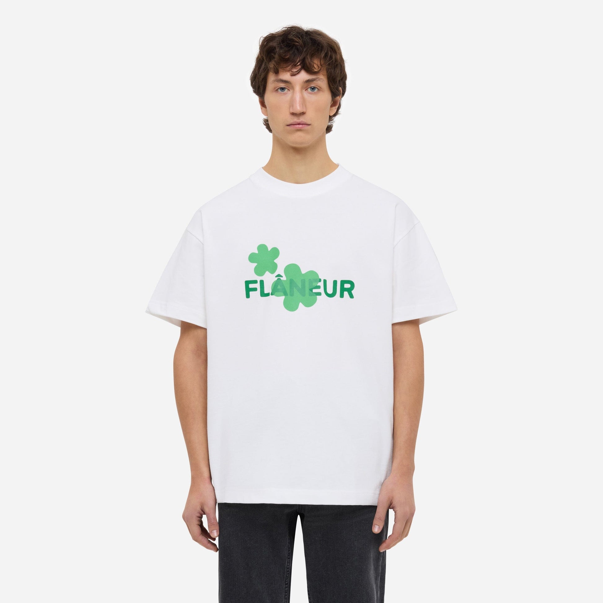 Organic Flower T-Shirt | White