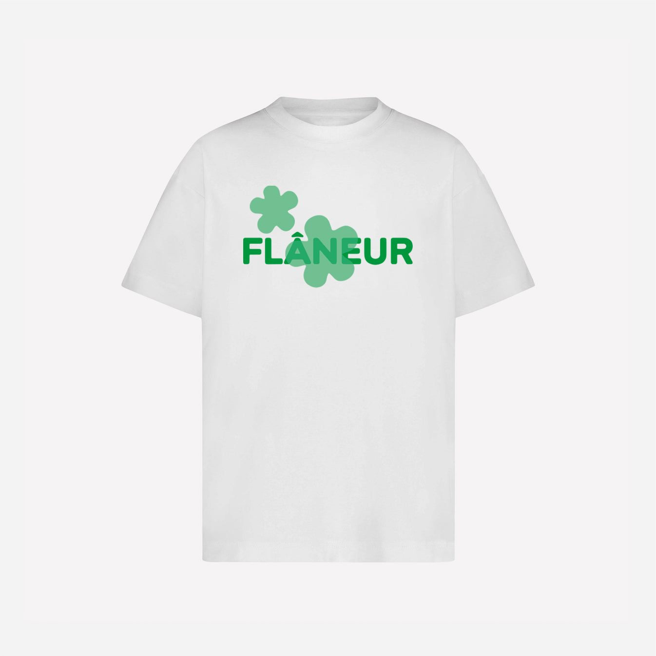 Organic Flower T-Shirt | White