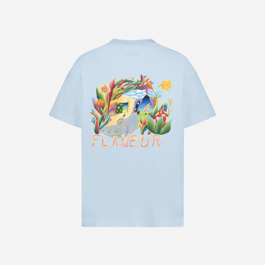 Passage of Time T-Shirt Light Blue