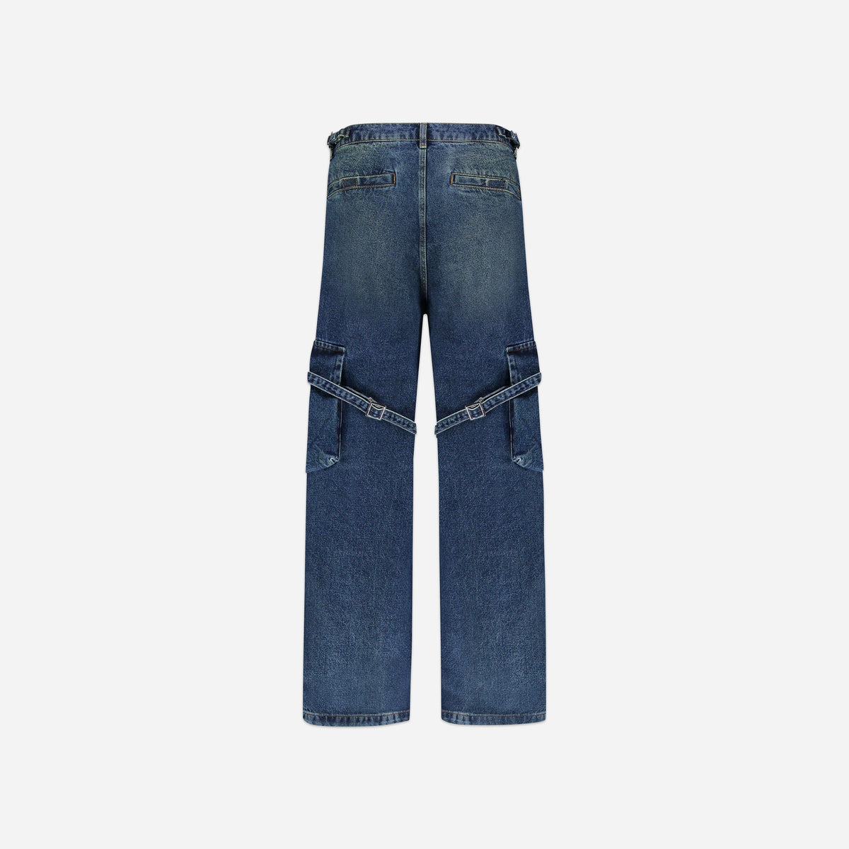 Phone Pocket Cargo Pants | Dark Indigo